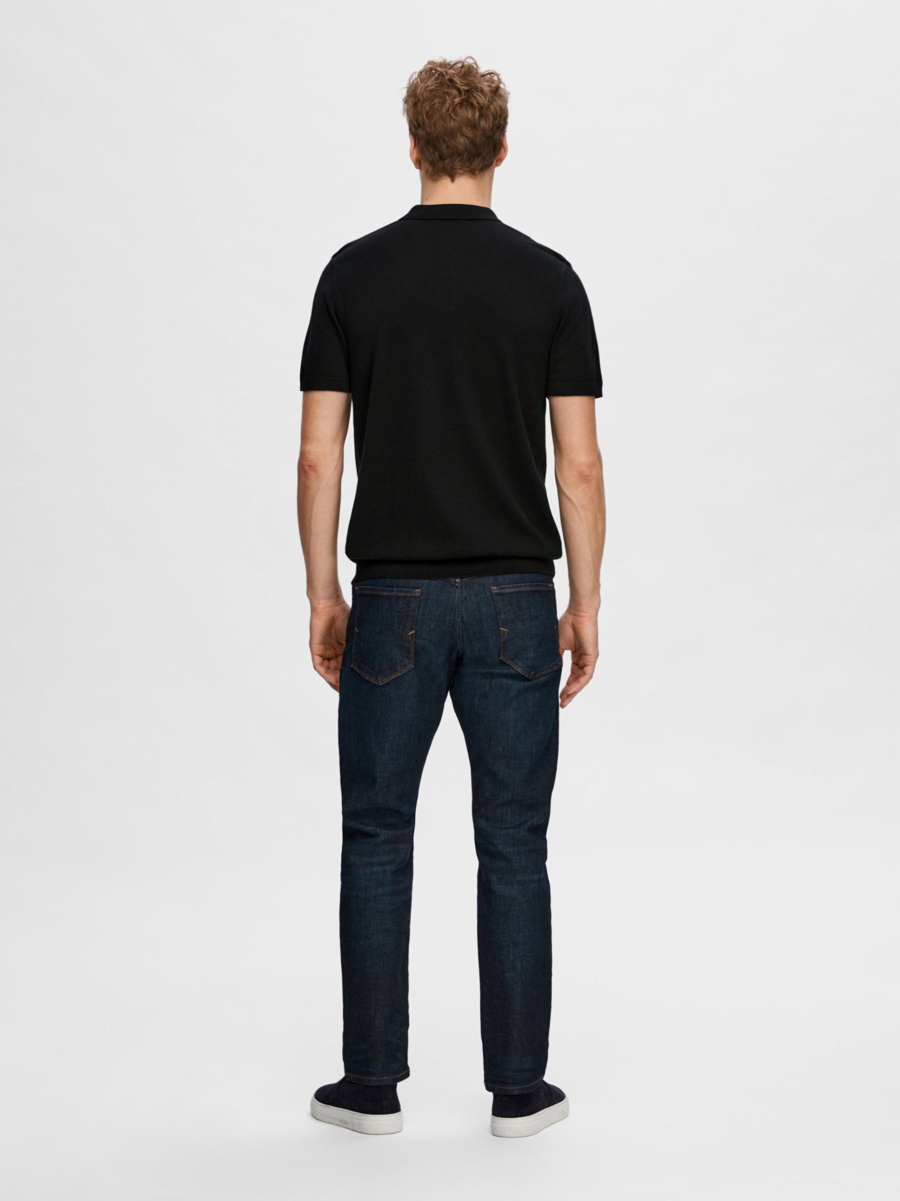 SELECTED HOMME Poloshirt »SLHBERG SS KNIT POLO NOOS«