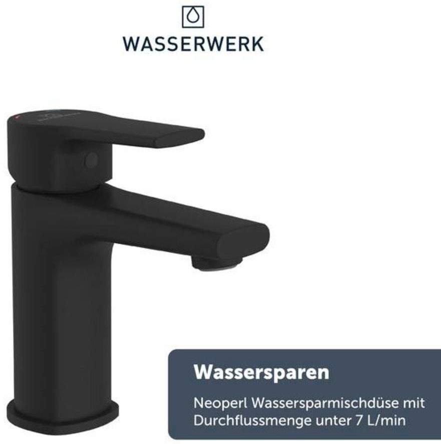 WASSERWERK Waschtischarmatur »WT 13«, inkl. Popup, wassersparend