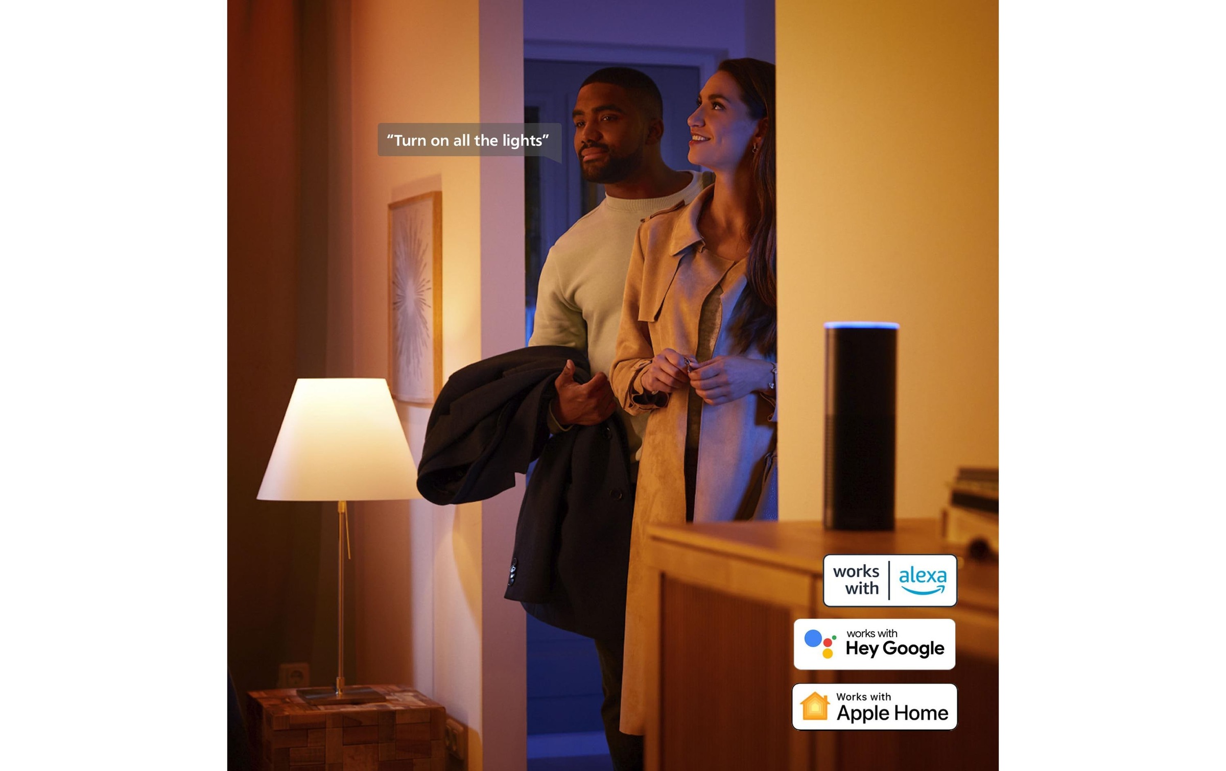 Philips Hue LED Deckenleuchte »White & Color Ambiance Slim Recessed 170 mm schwarz« Neutralweiß | RGB | Tageslichtweiß | Warmweiß