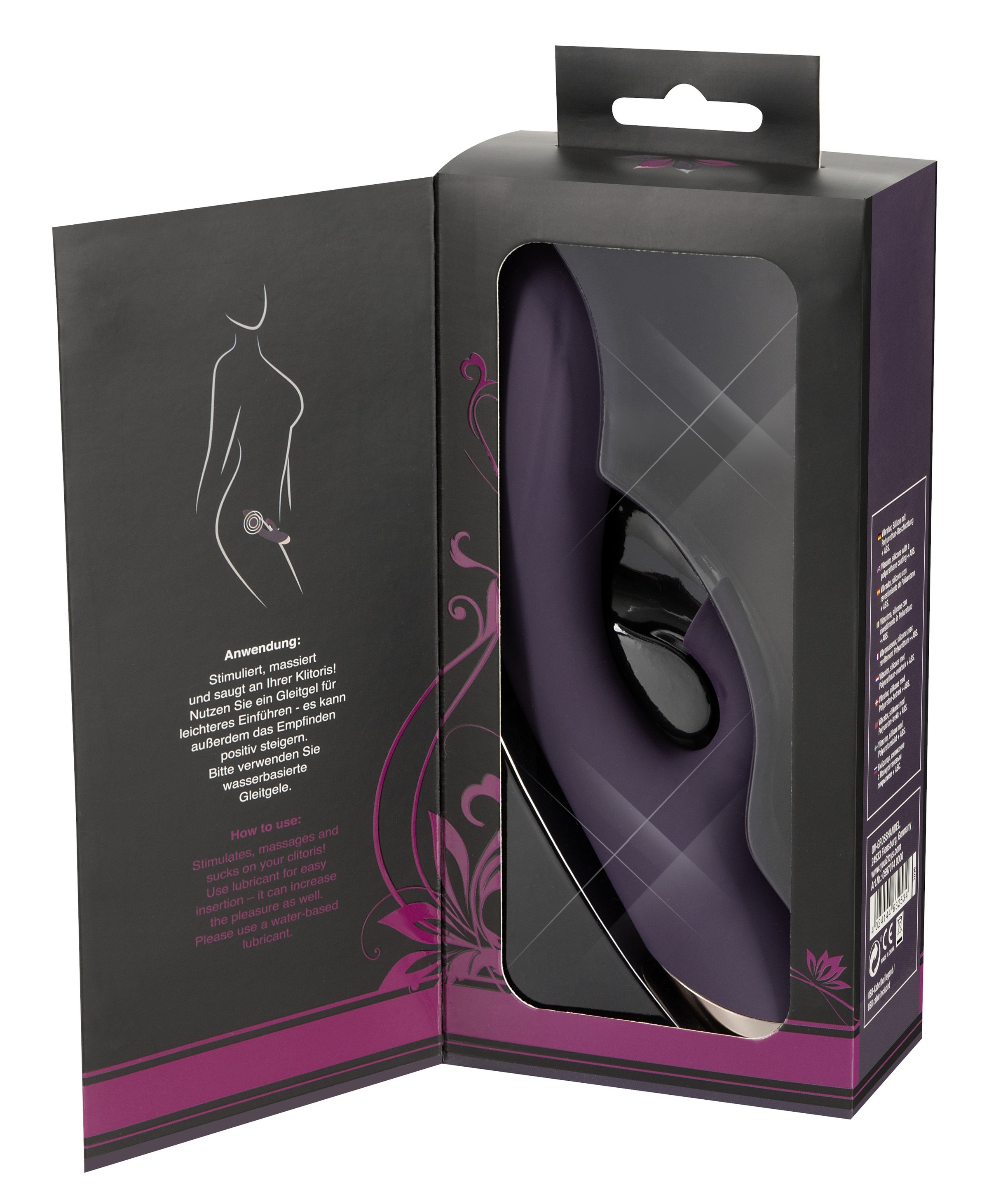 Javida Vibrator »Vibrator mit Klitorisreizer Sucking Vibrator«
