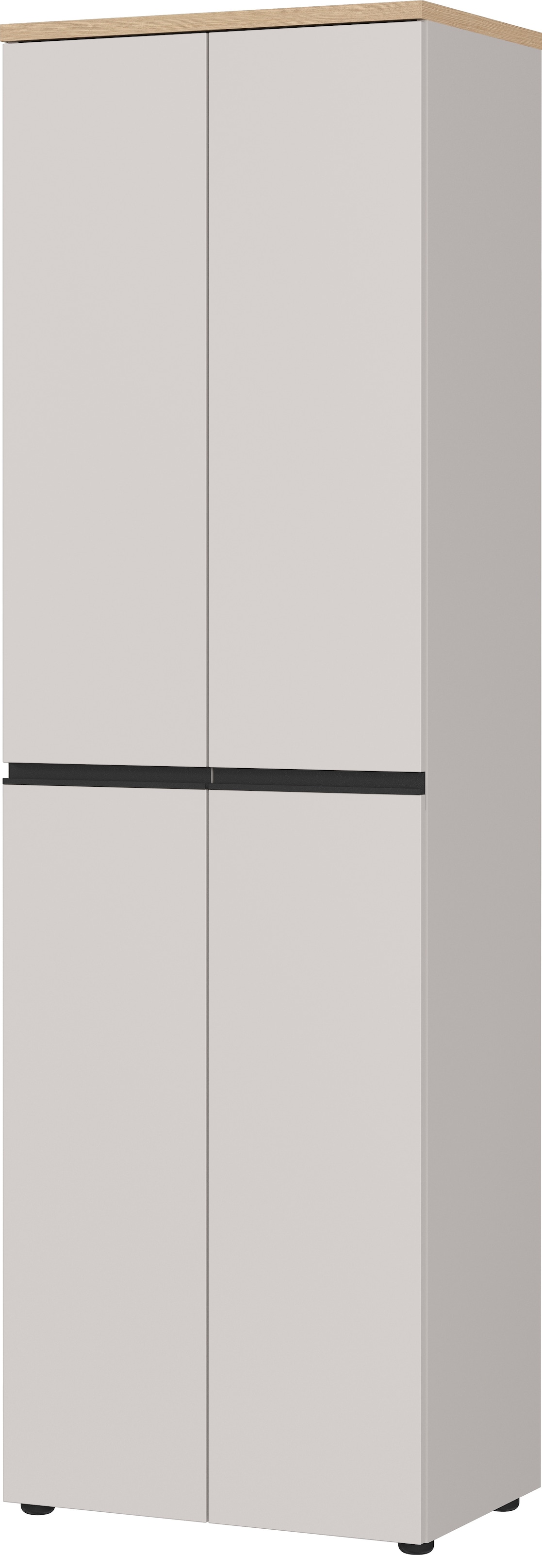 GERMANIA Garderobenschrank "Cormano" Breite 59cm, Kleiderstange, verstellbare Böden, Made in Germany