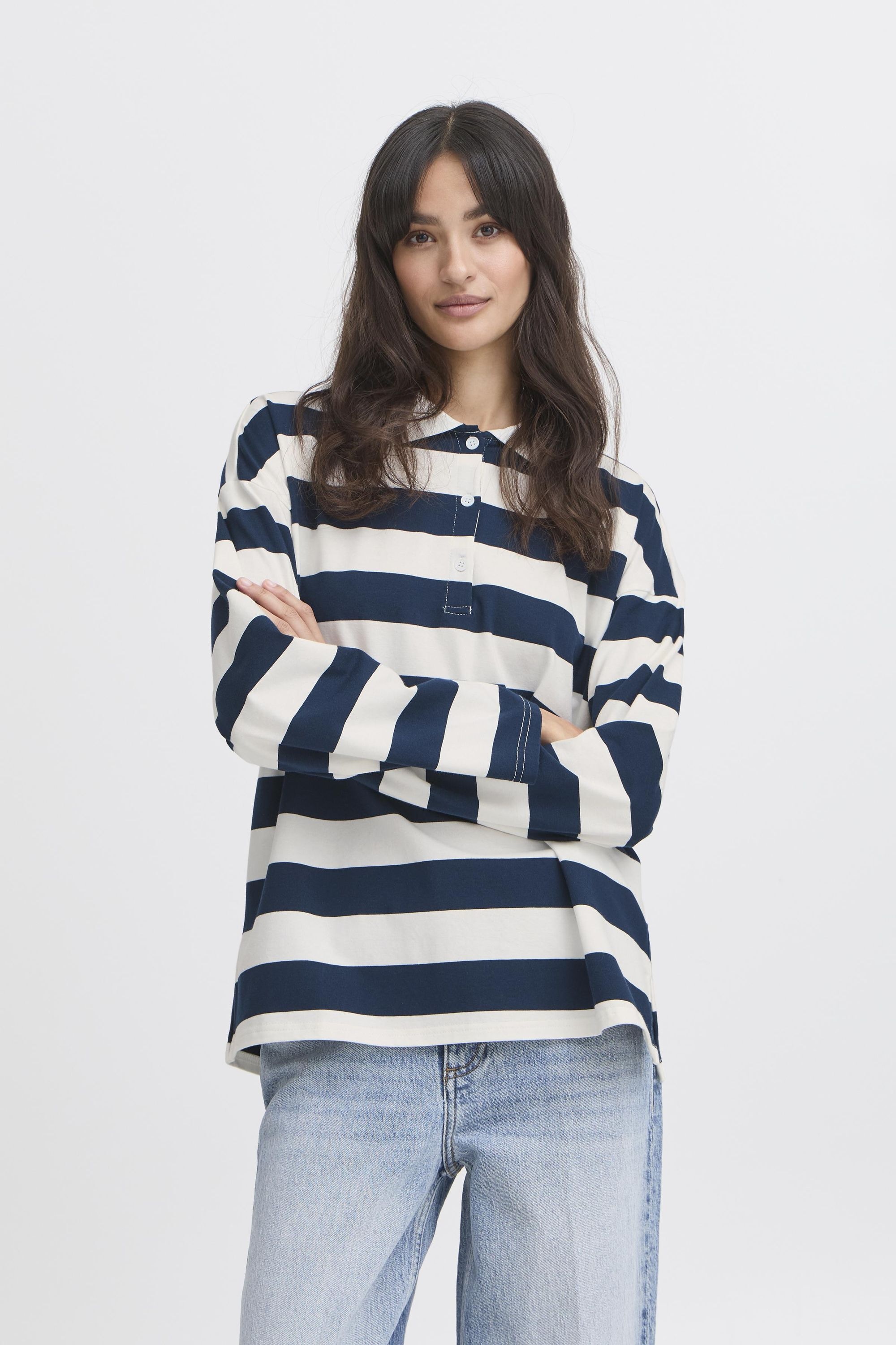 b.young Langarm-Poloshirt »Langarm-Poloshirt BYBXSOMSET«
