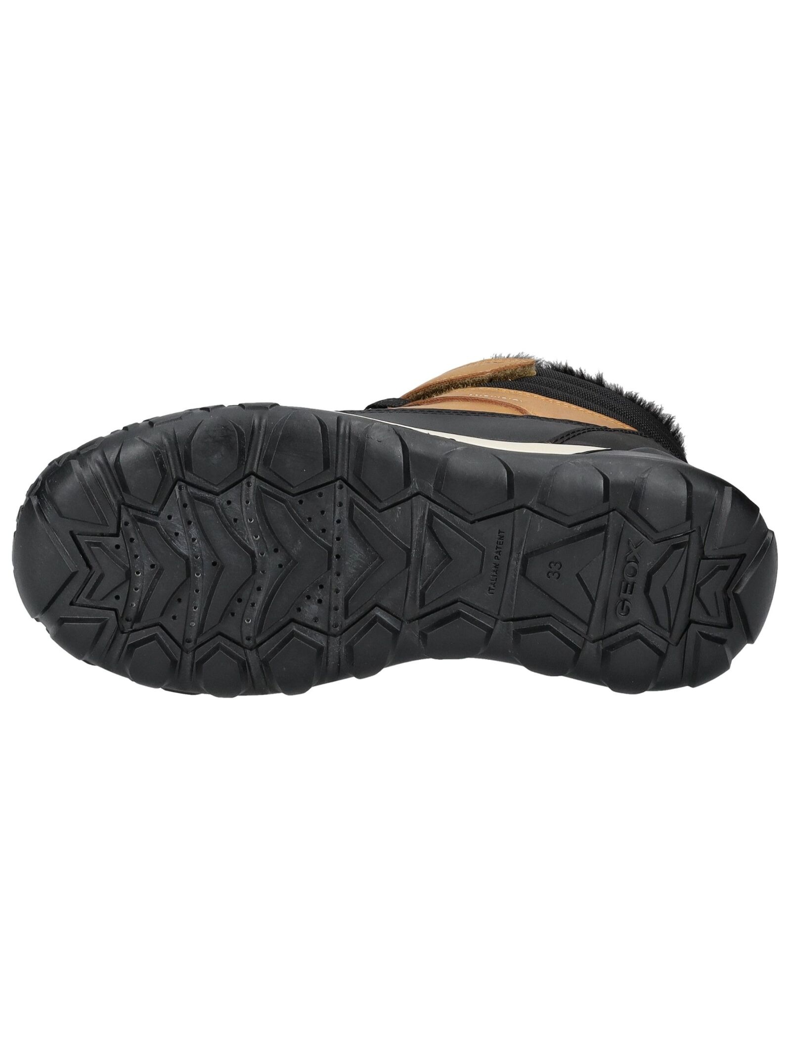 Geox Schnürstiefelette »Geox Stiefelette Lederimitat/Textil«