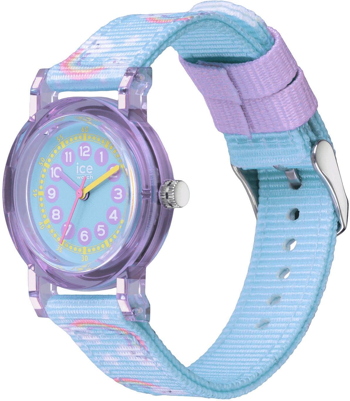 ice-watch Quarzuhr »ICE learning - Girl - Extra Small - 3H«, Armbanduhr,Kinder,Lernuhr,Mädchen,Schulanfang,Geschenkidee,Regenbogen
