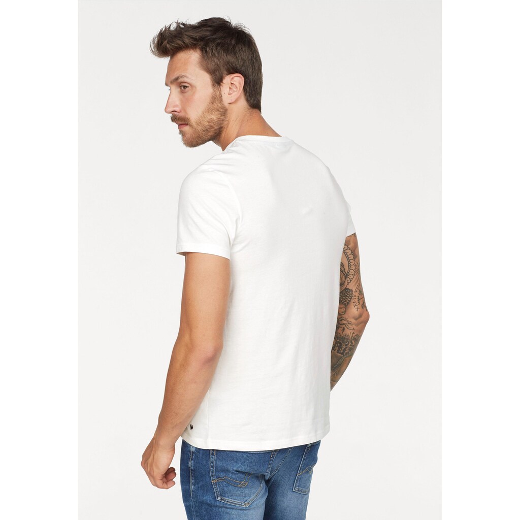 Bruno Banani T-Shirt, Mit Markenprint