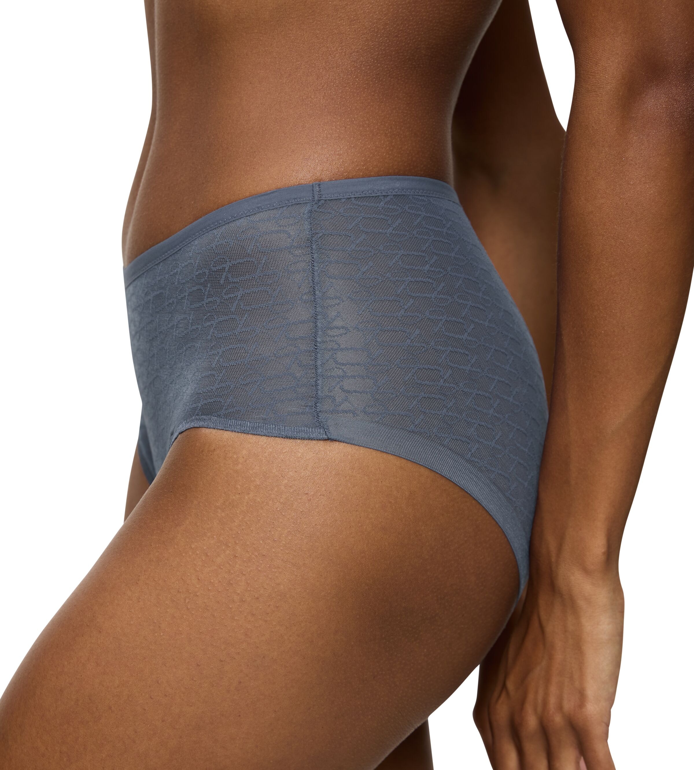 Triumph Slip »Signature Sheer Maxi EX«, Monogramm-Tüll