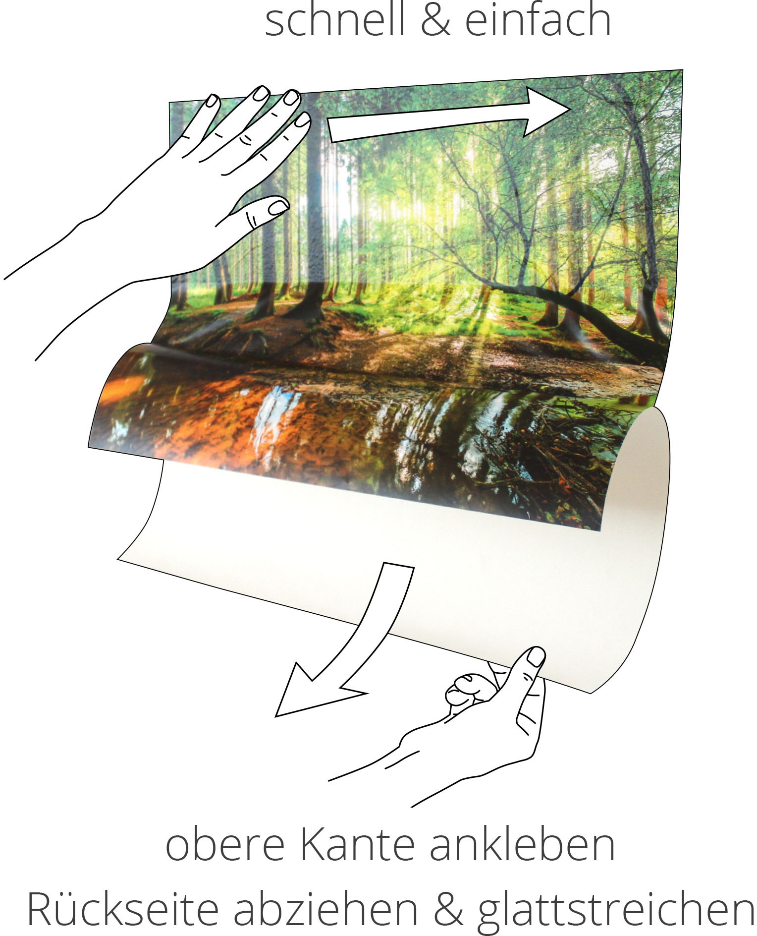 Artland Wandbild »Hirsch im Winterwald«, Hirschbilder, (1 St.), als Alubild,  Leinwandbild, Wandaufkleber oder Poster in versch. Größen kaufen | BAUR