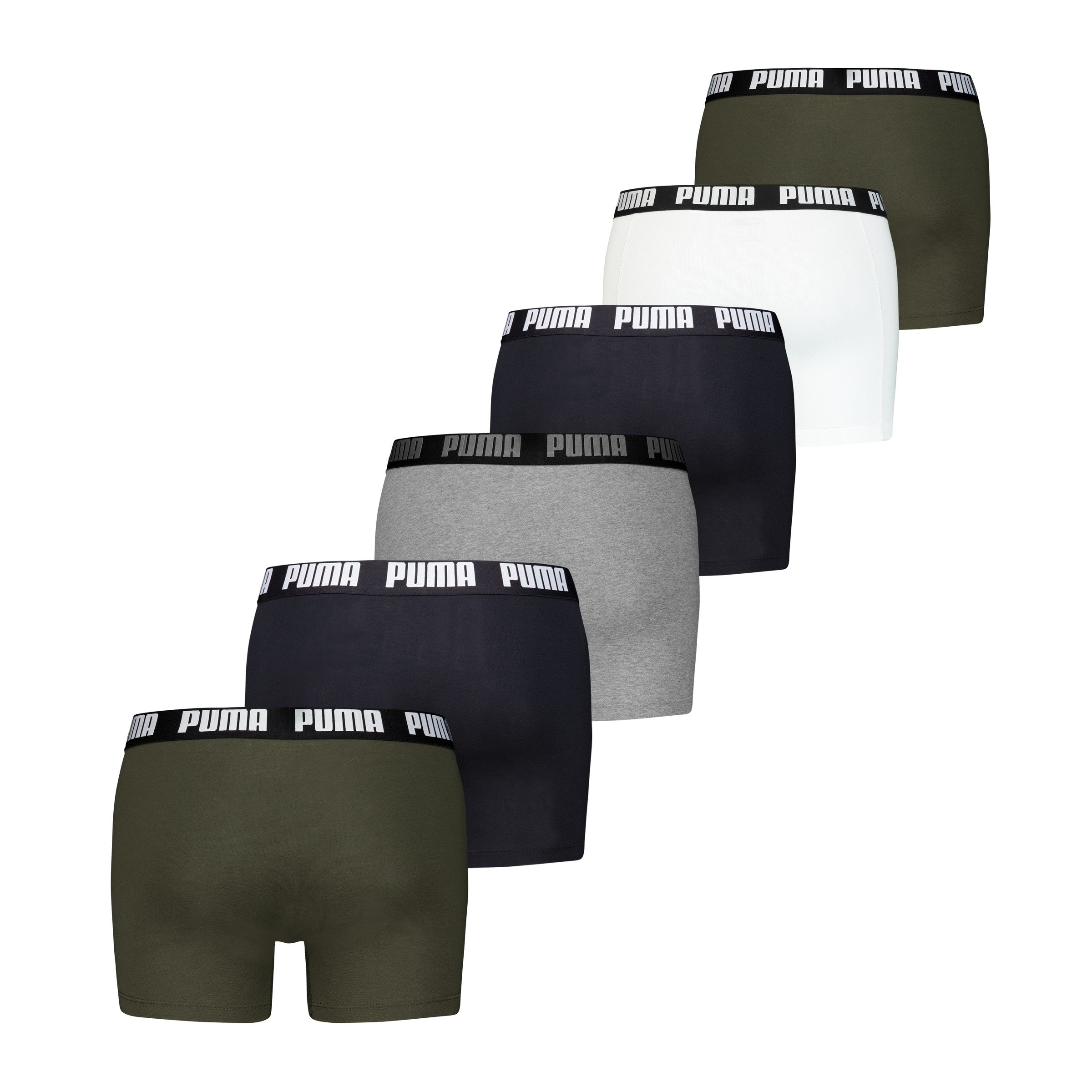PUMA Boxershorts "PUMA MEN EVERYDAY BOXER 6P ECOM" 6er Pack, Elastischer Lo günstig online kaufen