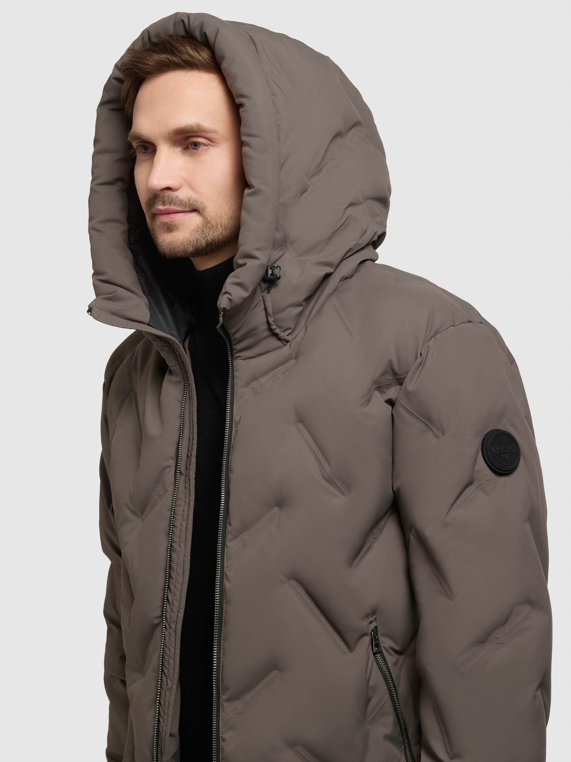 khujo Steppjacke »ONERT« mit Kapuze