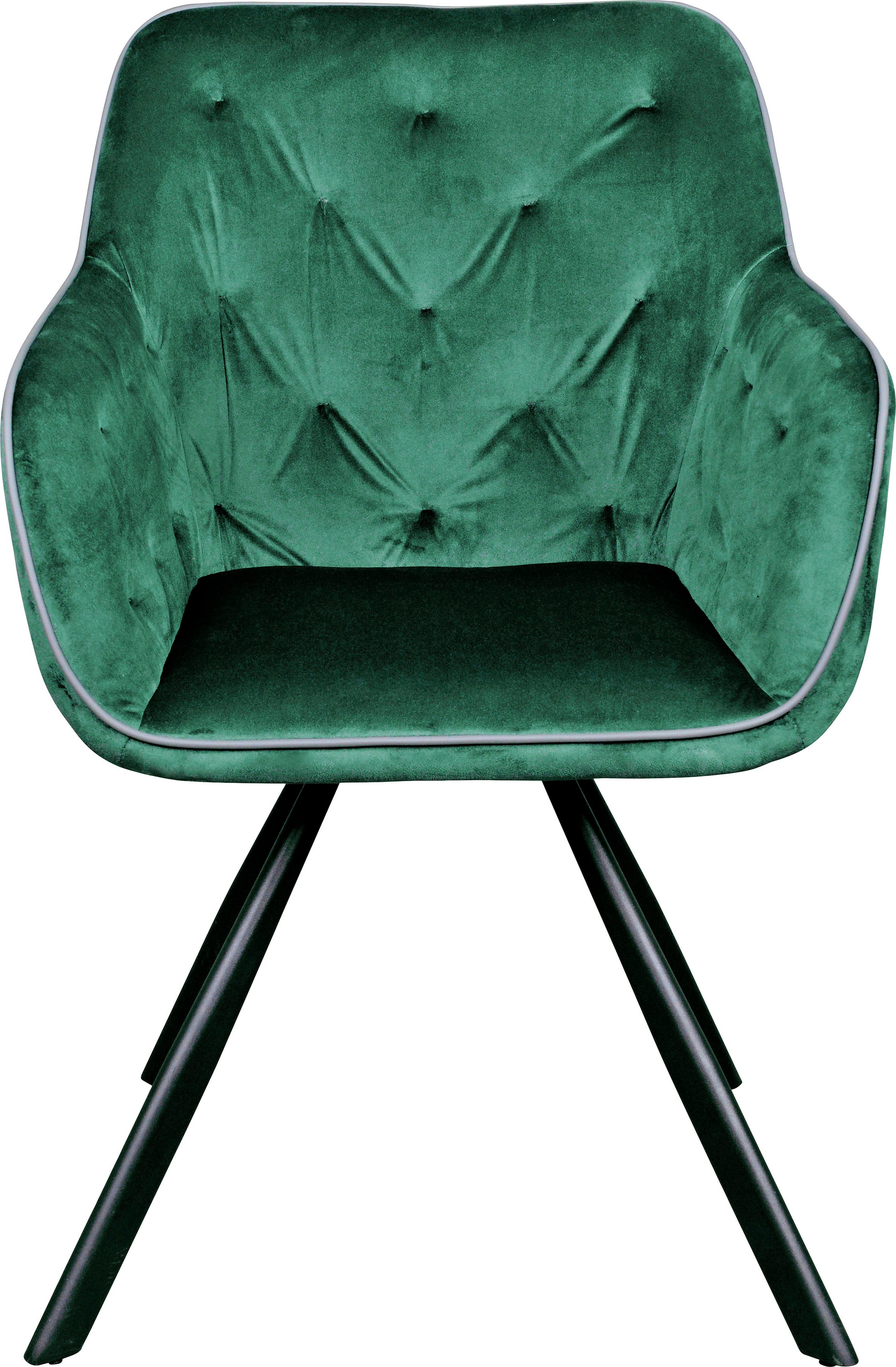 Kayoom Polsterstuhl "Stuhl Eann 125, Stuhl im Retro-Design, edles Design", günstig online kaufen