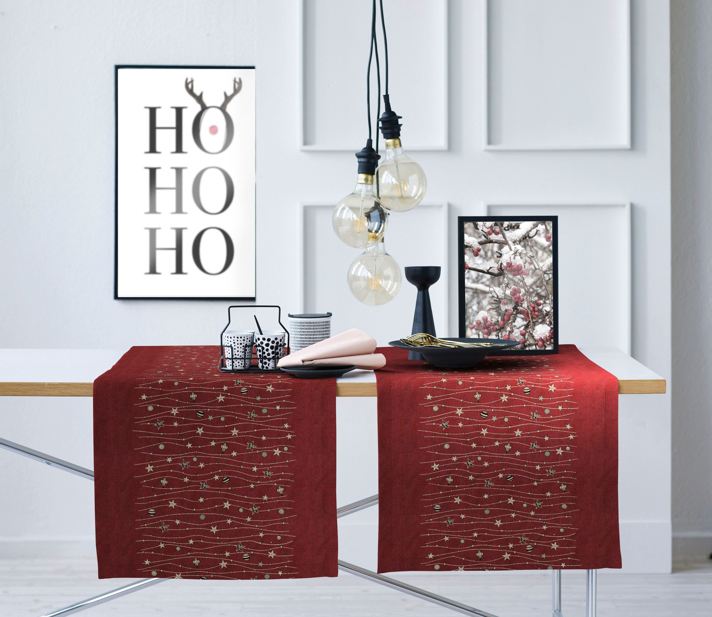 APELT Tischläufer "6301 CHRISTMAS GLAM, Weihnachtsdeko, Weihnachten" Lurex- günstig online kaufen