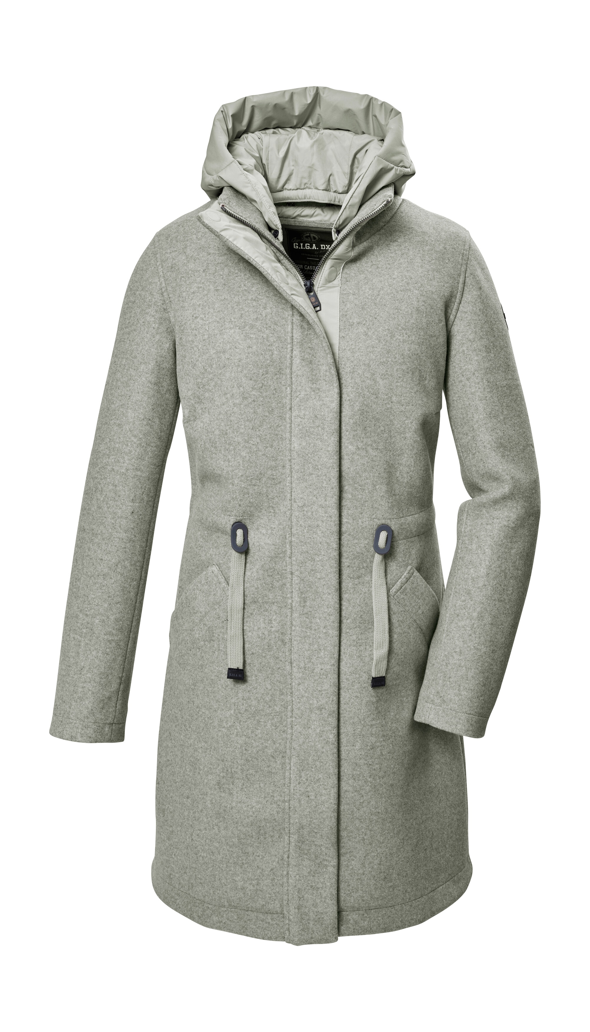 G.I.G.A. DX by killtec Parka "GW 46 WMN PRK" Vielseitiger Damen Parka, 2-Wege-Reißverschluss, abnehmbare Kapuze