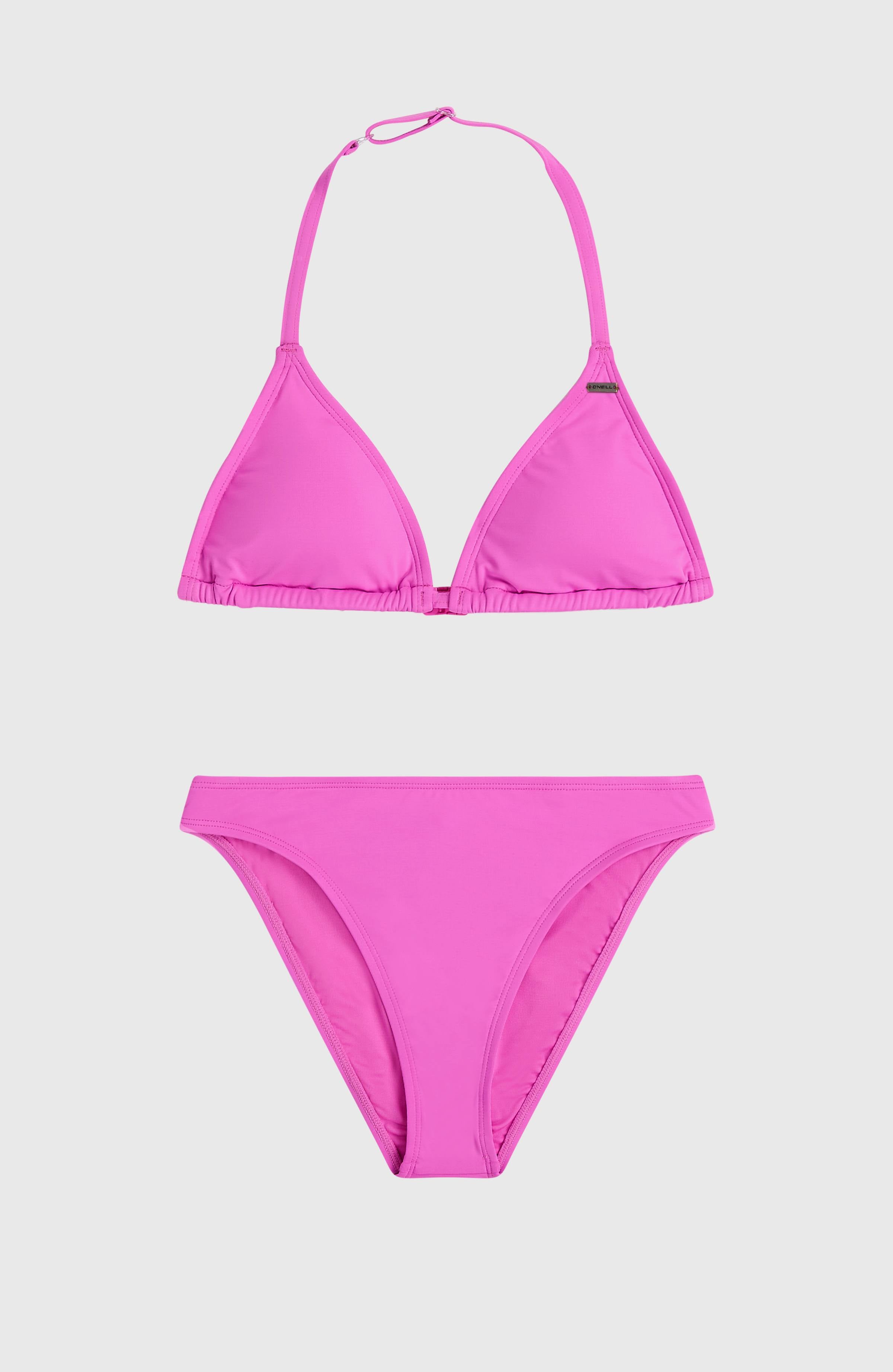 ONeill Triangel-Bikini "ESSENTIALS TRIANGLE BIKINI SET" 2 Stk. Triangel-Schnitt, hüftig geschnittenes Höschen