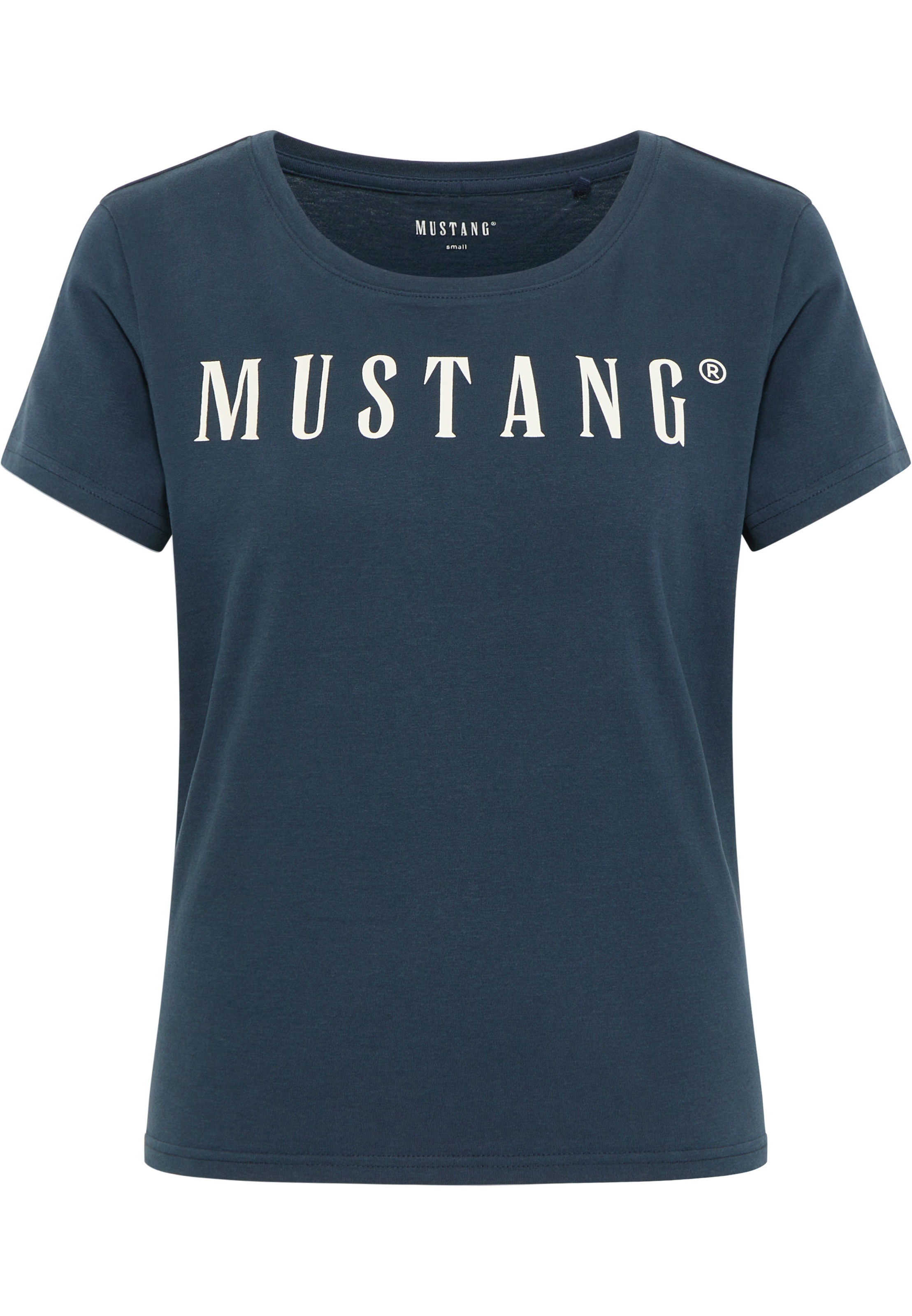 MUSTANG Kurzarmshirt "T-Shirt" günstig online kaufen