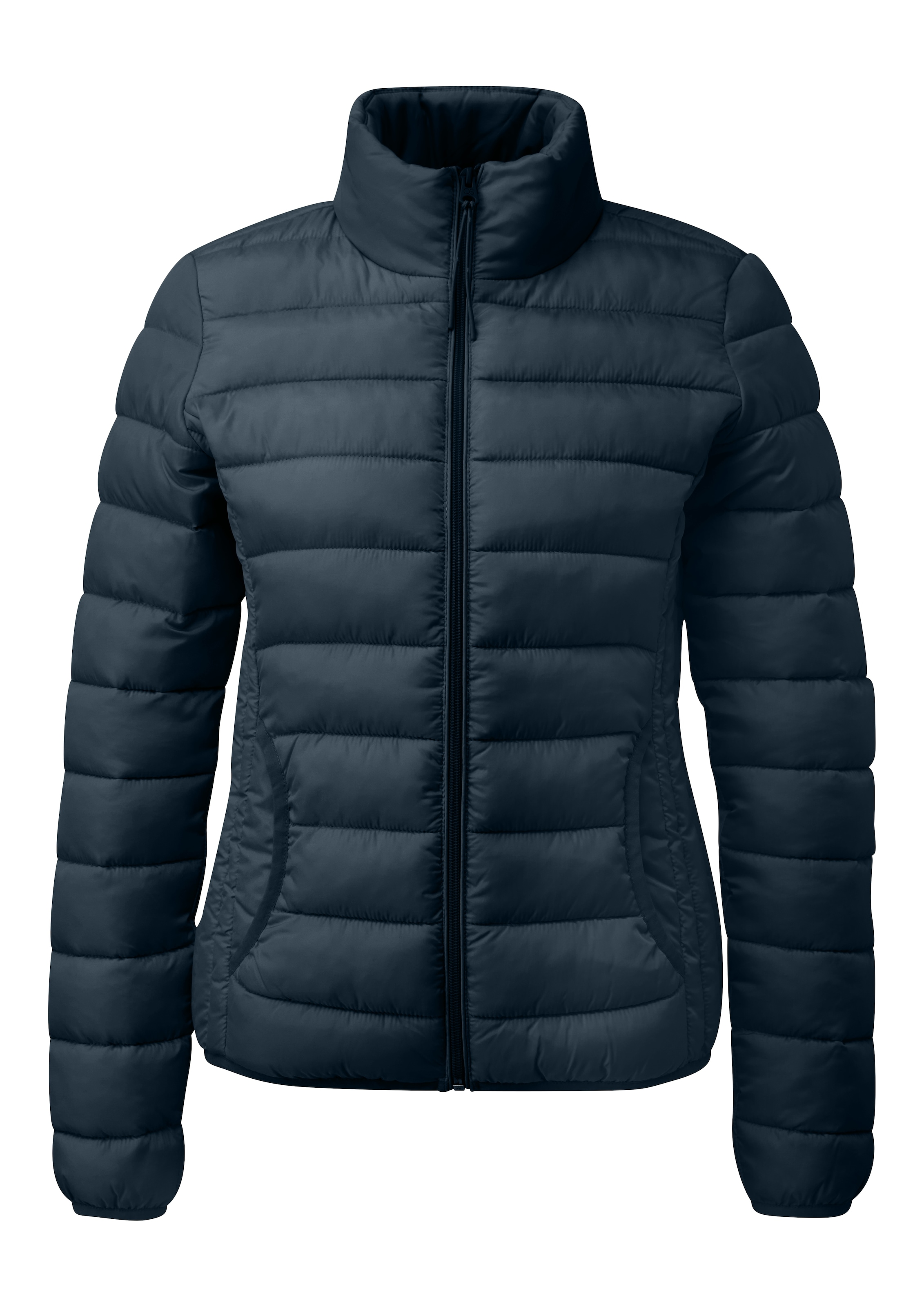 QS Steppjacke ohne Kapuze mit Reißverschluss