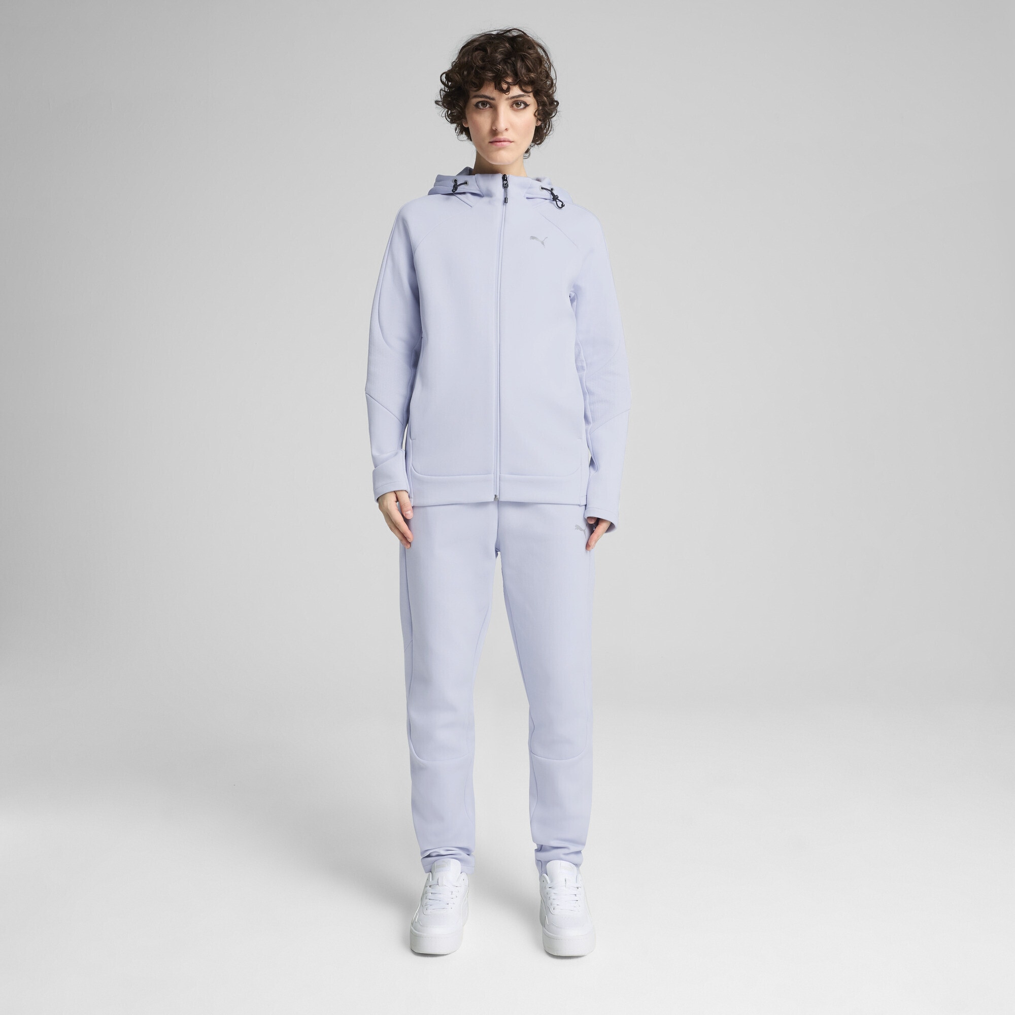PUMA Sweatjacke »evoStripe Kapuzenjacke Damen«