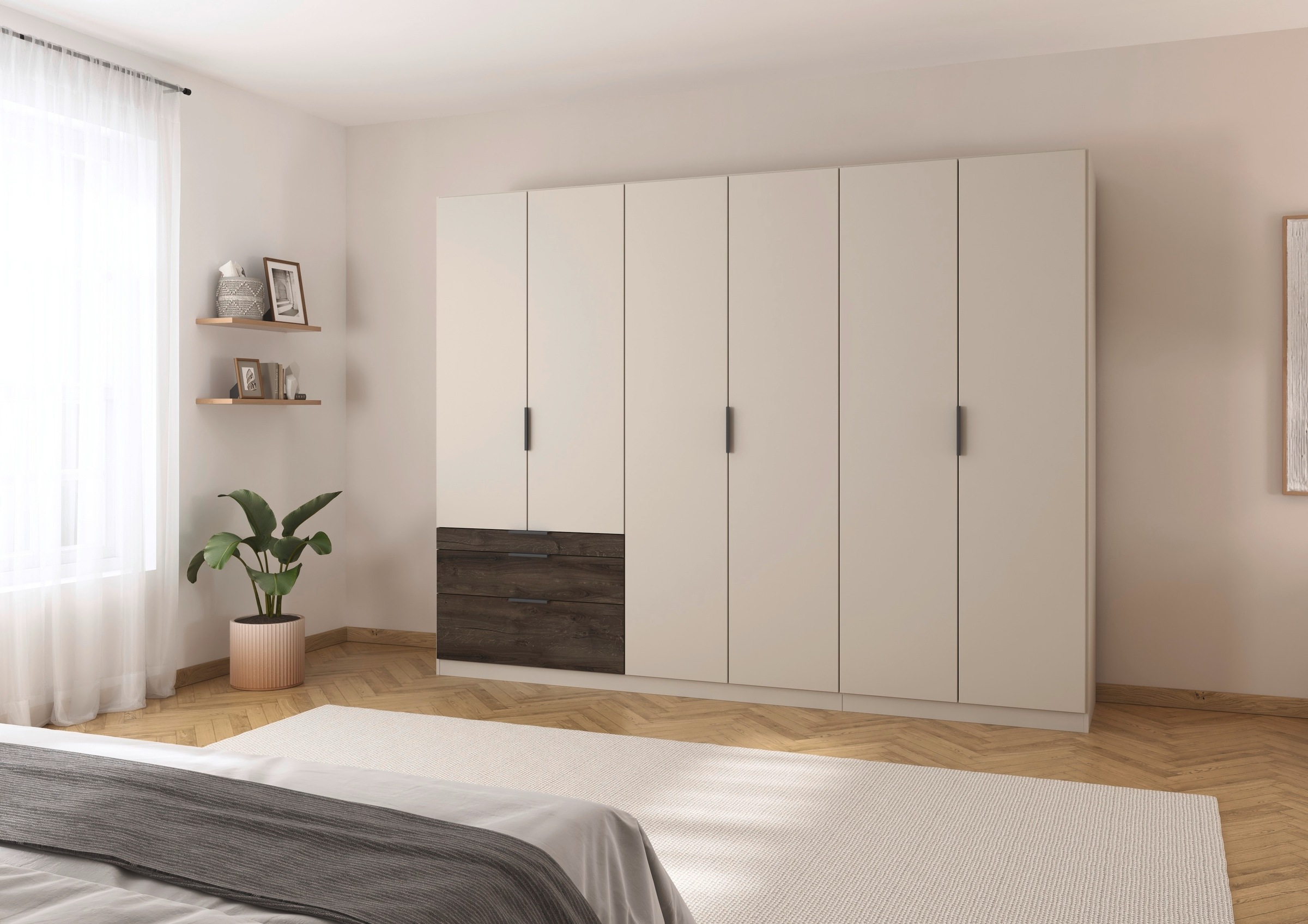 rauch Kleiderschrank "Drehtürenschrank Schrank Garderobe Schlafzimmerschran günstig online kaufen