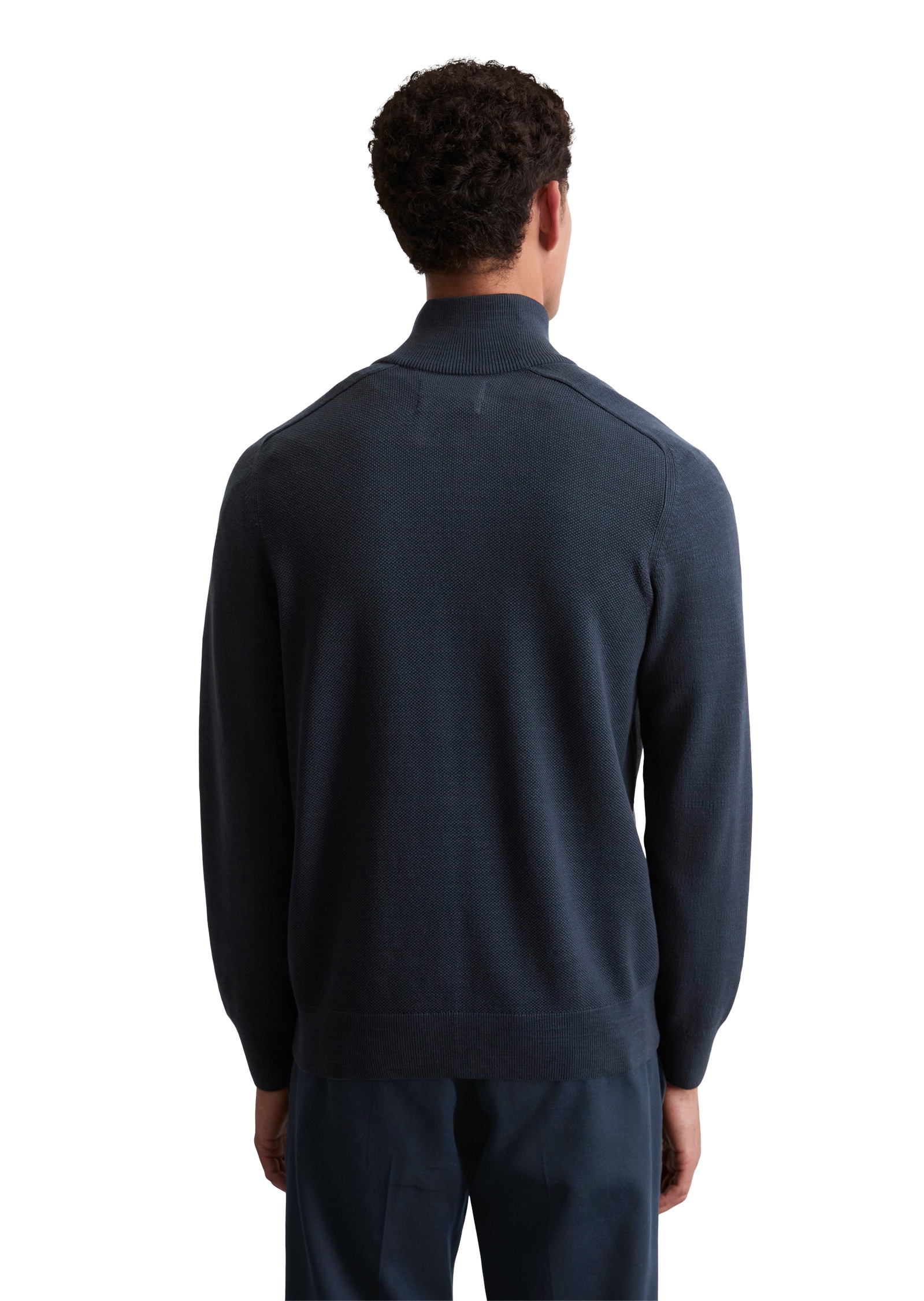 Thumbnail - Marc OPolo Cardigan "aus feinem Bio-Baumwoll-Piqué"