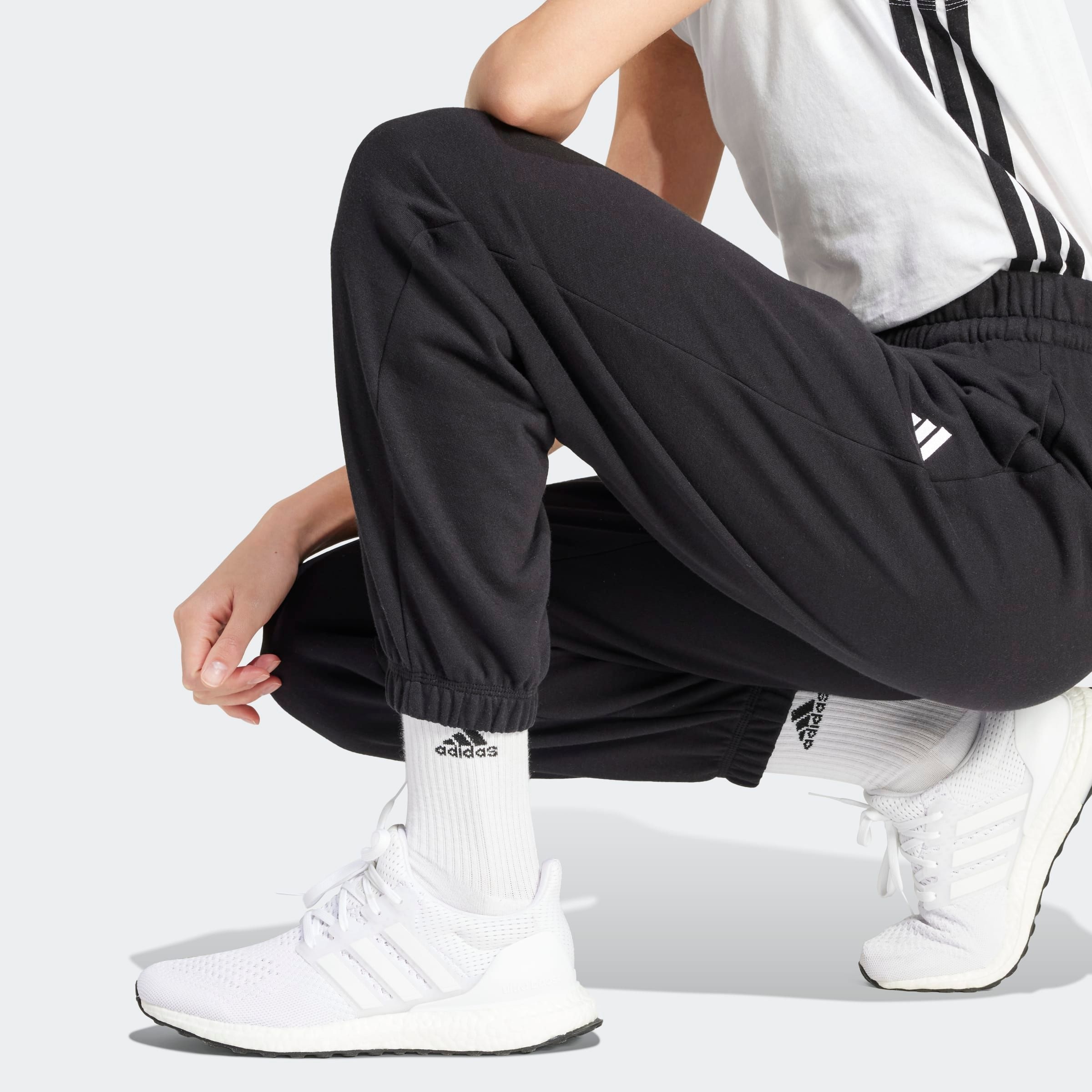 adidas Sportswear Sporthose »W SL FT CF PT«, (1 tlg.), Jogginghose aus weichem French Terry Material