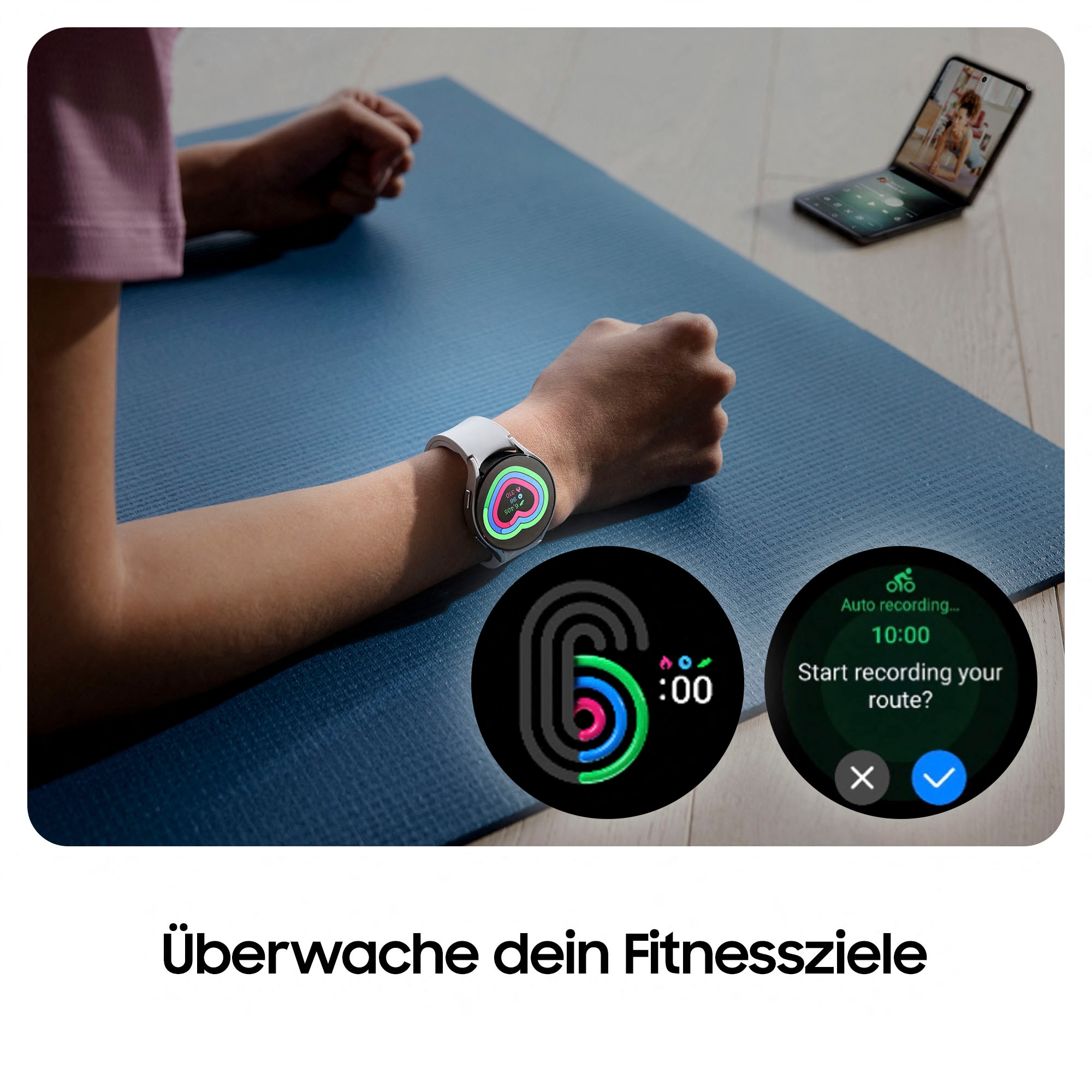 Samsung Smartwatch »Watch 6«, (Wear BAUR by OS Samsung) 