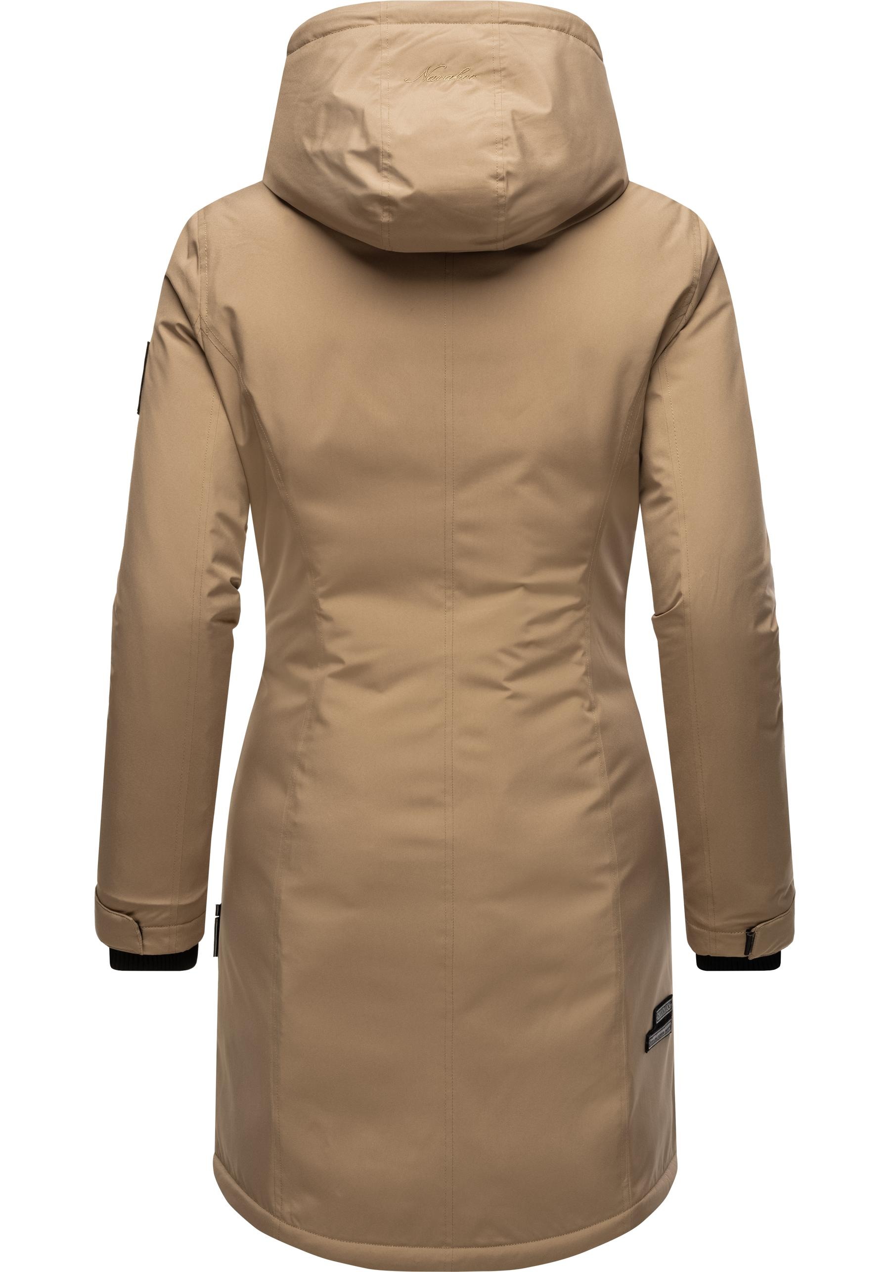 Navahoo Wintermantel »Letiziaa«, sportlicher Winterparka mit gefütterter Kapuze