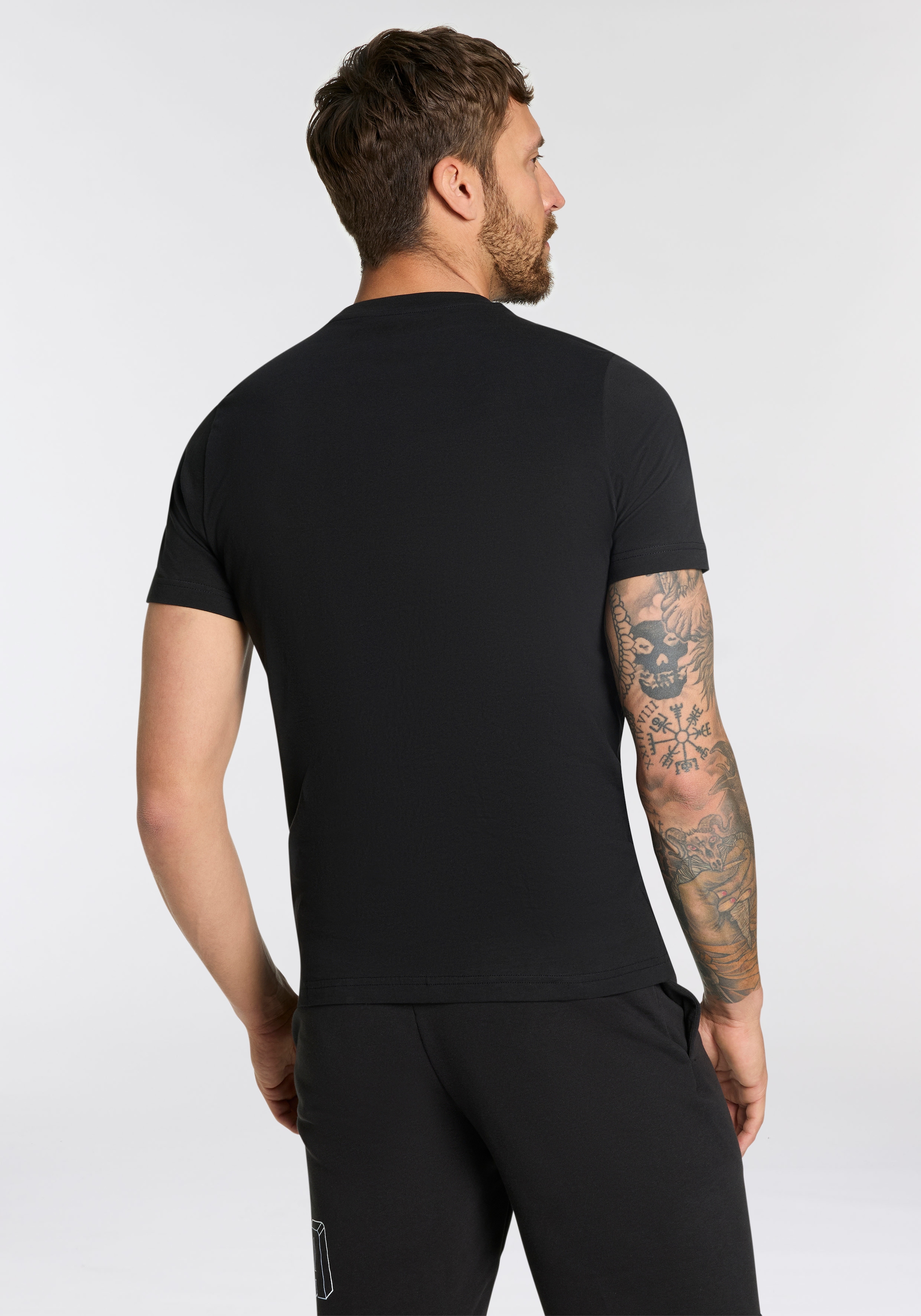 PUMA T-Shirt »ESS LOGO LAB HOG TEE«, für Herren
