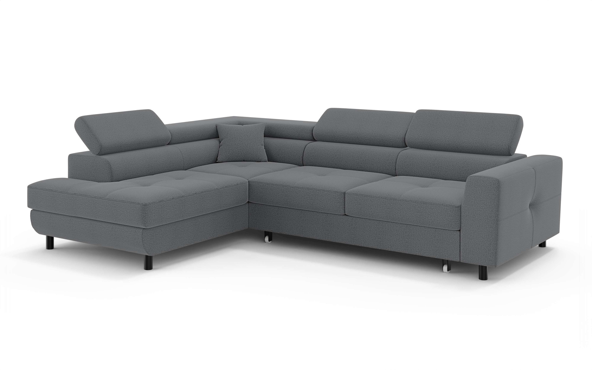 OTTO home »AADEN Schlafsofa 254 cm - OTTO. Verlässliche Qualität.« mit Bettfunktion, Bettkasten, Kopfstützen, rechts/links bestellbar