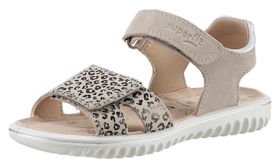 Sandale »SPARKLE WMS: mittel«, Sommerschuh, Klettschuh, Sandalette, mit Leomuster