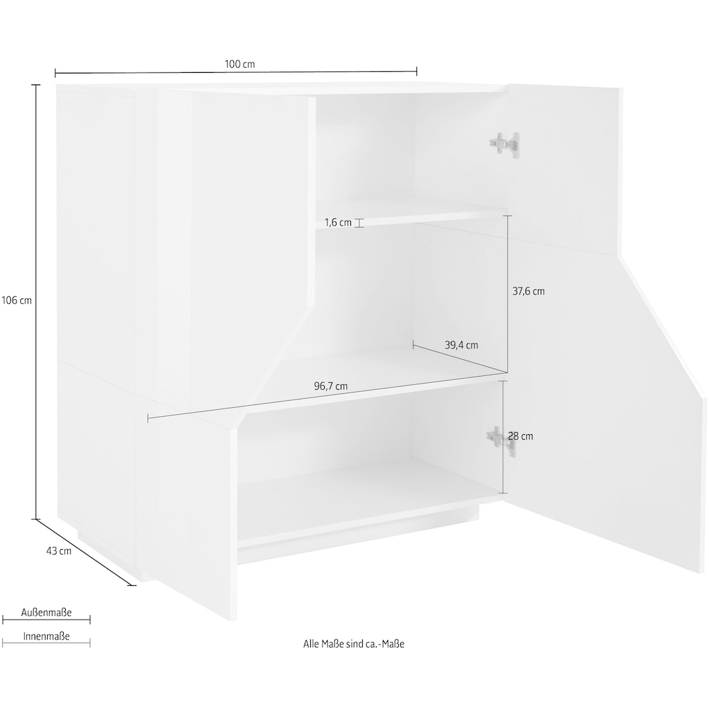 INOSIGN Highboard »alien«