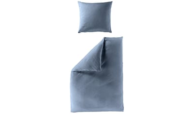 Bettwäsche »Senci in Mako Satin und Biber (Flanell) Qualität, 100% Baumwolle, Bett-...