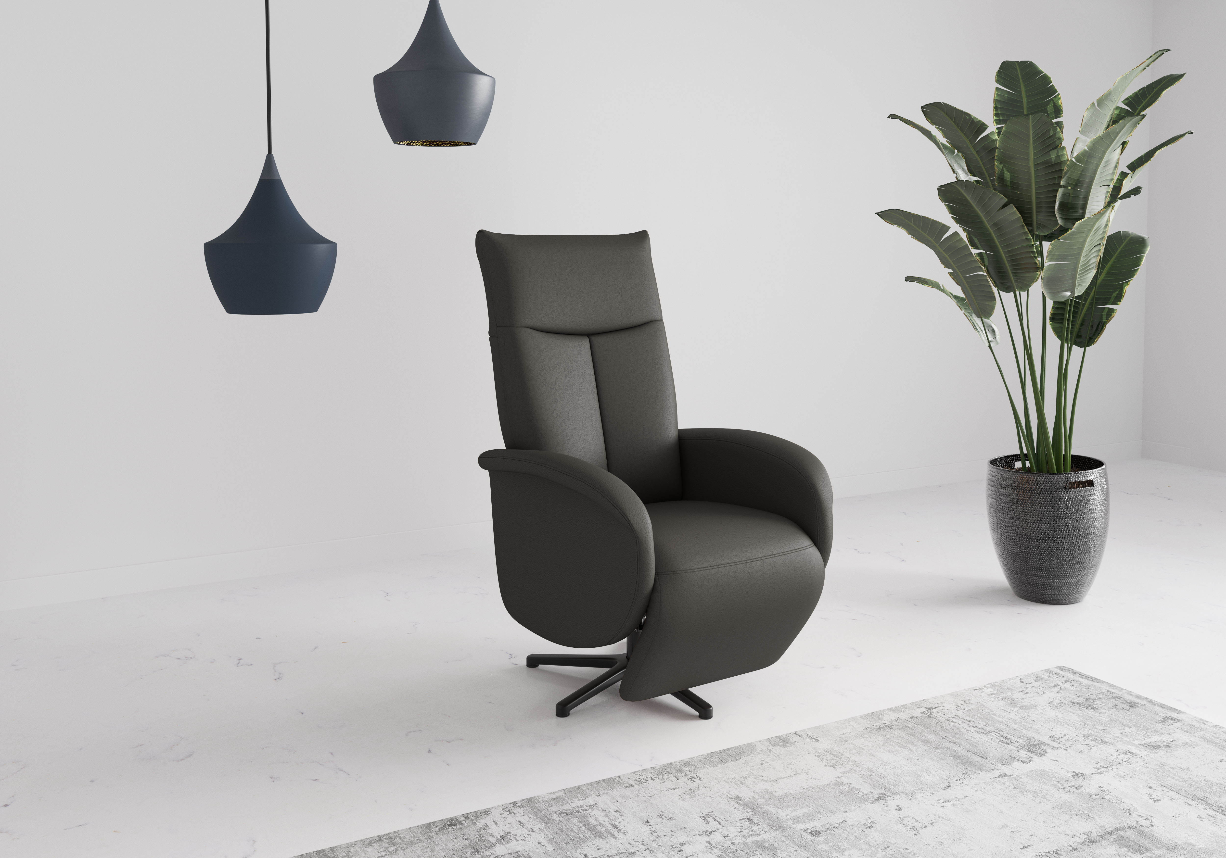 sit&more Höhe Armlehne 64 cm, wahlweise mit Aufstehhilfe, 2 Motoren und Akku
