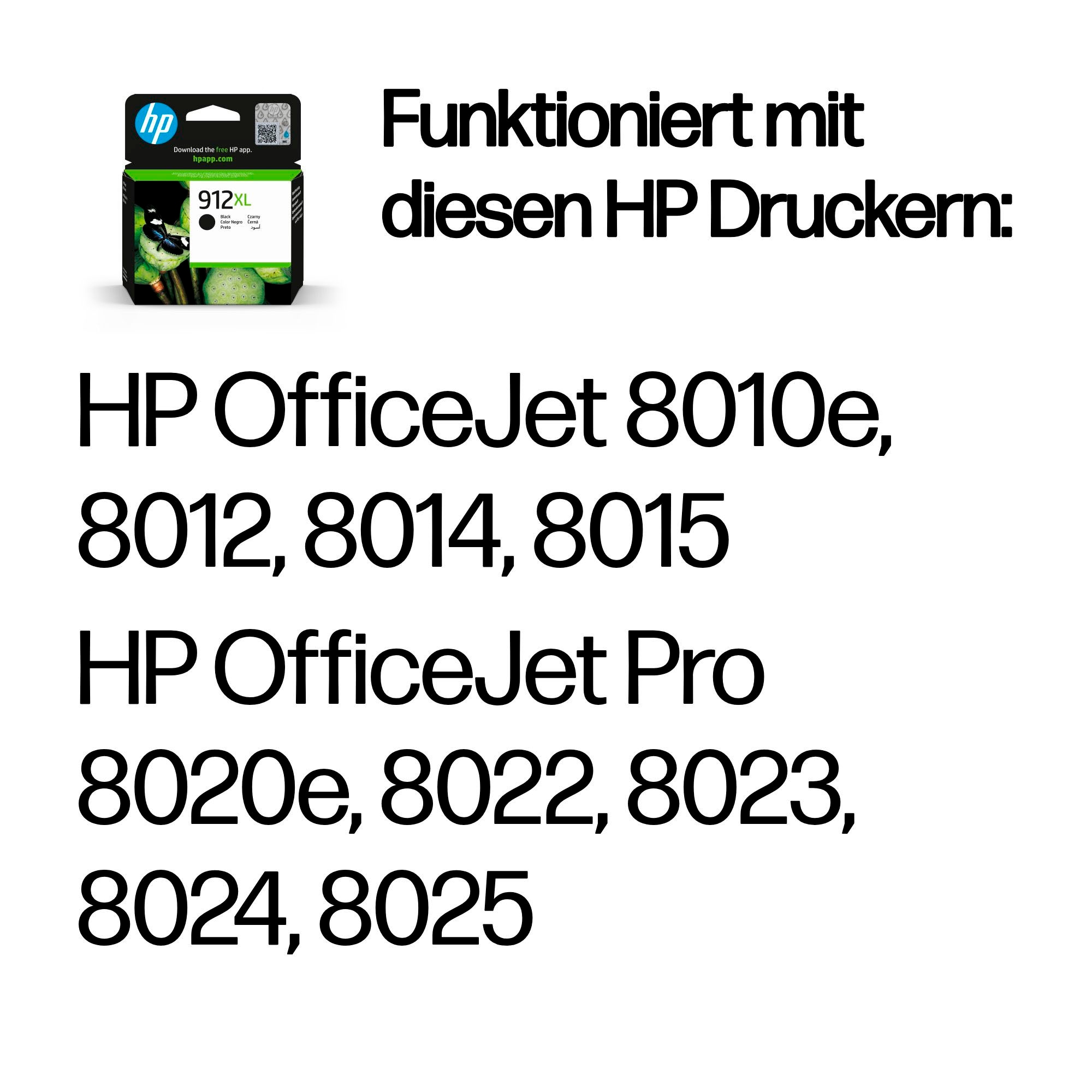 HP Tintenpatrone »912XL«