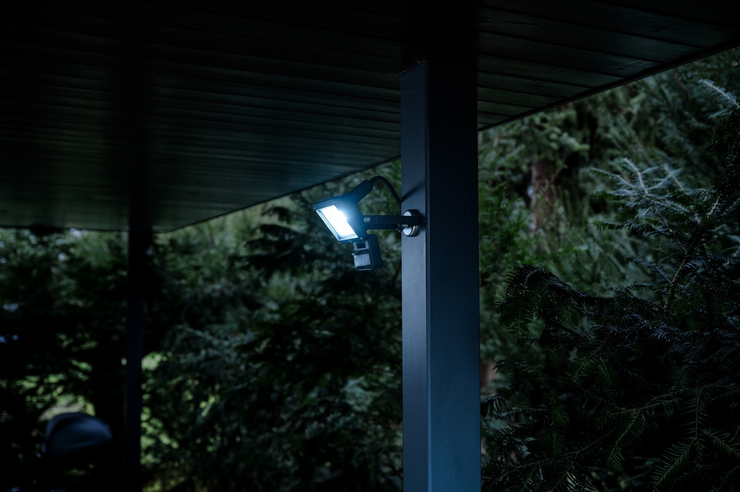 Brennenstuhl LED Wandstrahler »JARO BAUR | mit 1060 außen, Bewegungsmelder für P«