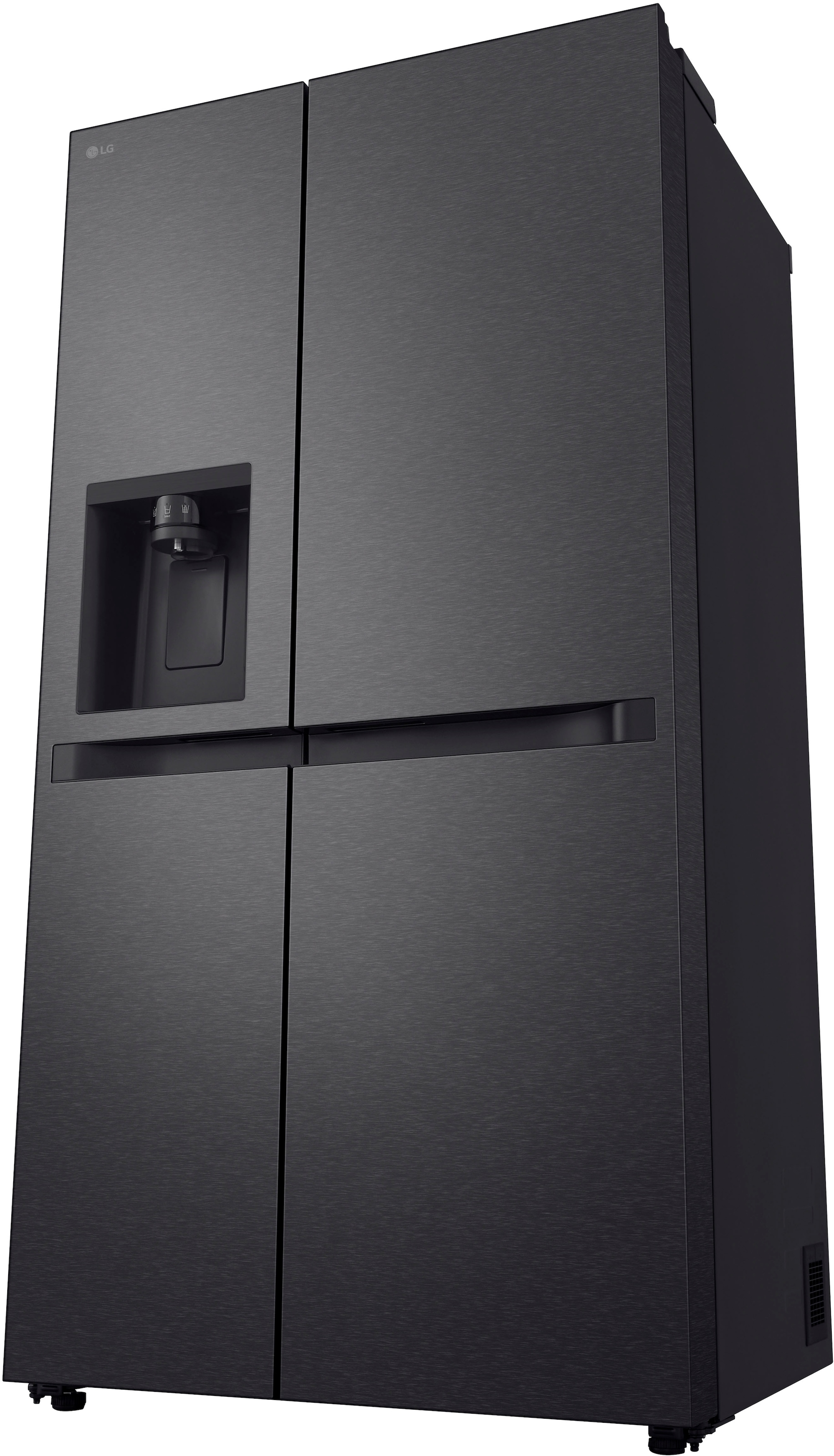 LG Side-by-Side »GSLC41EPPE« 179 cm hoch 91,3 cm breit Total No Frost, LINEARCooling, Multi-Airflow, Integrierter Wassertank