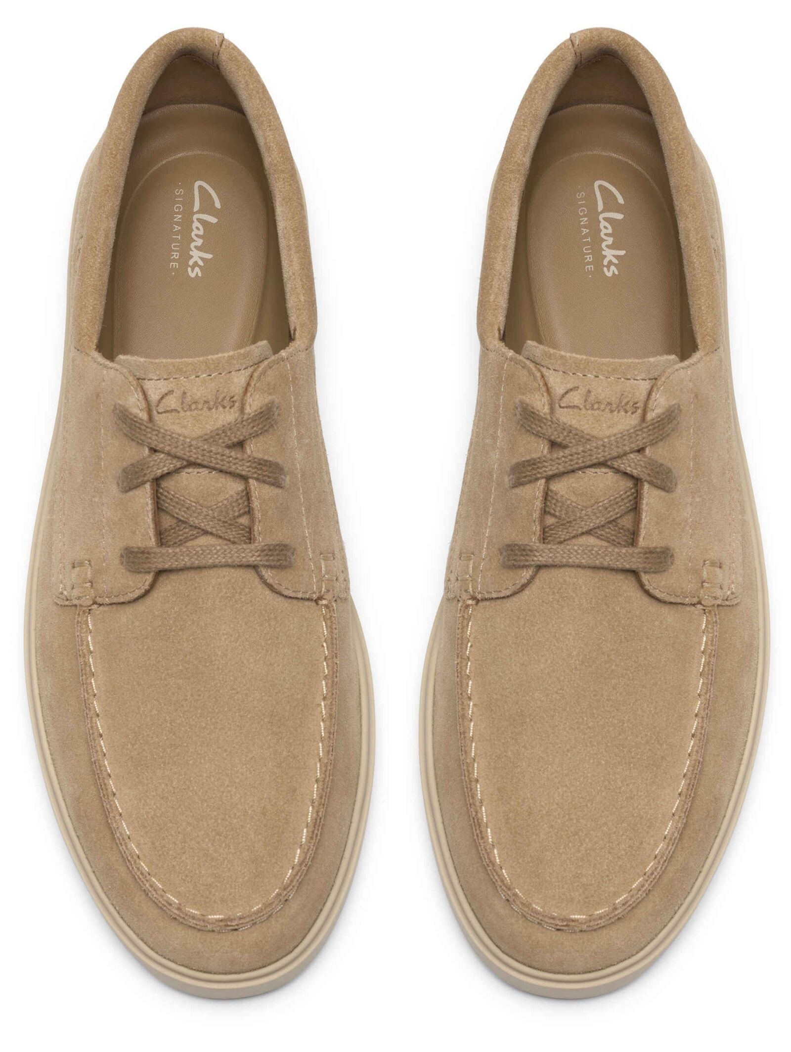 Clarks Schnürschuh »Clarks Halbschuhe Veloursleder«