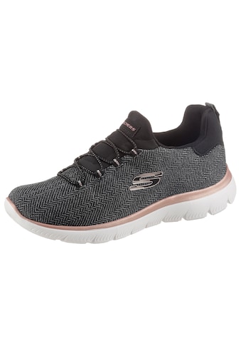 Skechers Slip-On Sneaker »SUMMITS« su Memory Fo...