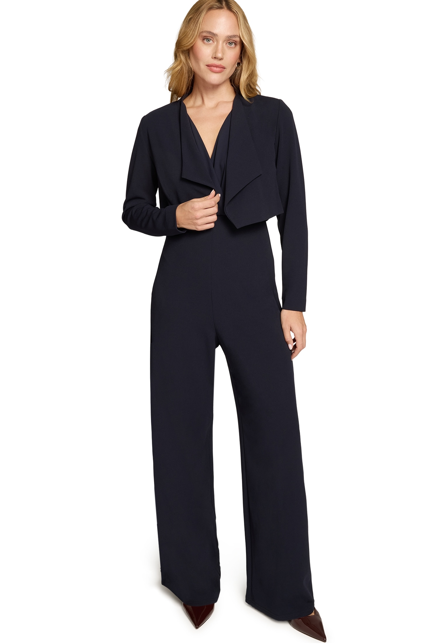 Zero Overall »Damen Wickeloptik weites Bein« 1 tlg. Wickeldesign