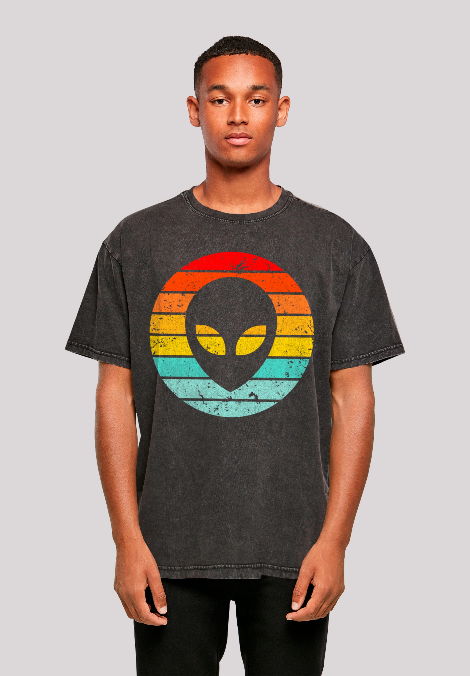 F4NT4STIC "Alien Retro Sonnenuntergang" Premium Qualität günstig online kaufen