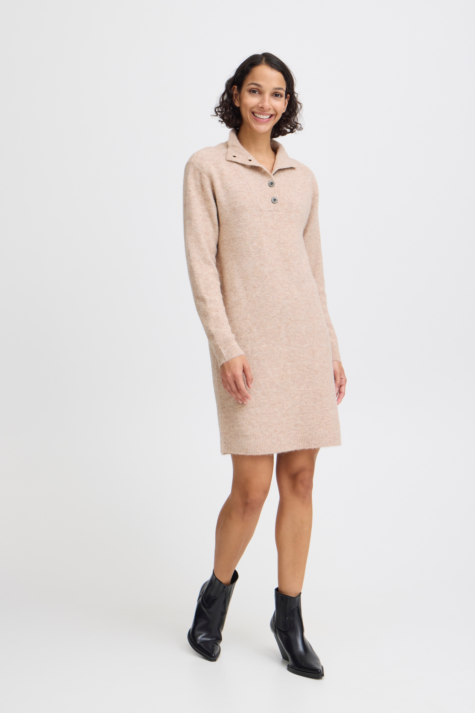 b.young Midikleid »Damen Kleid BYOMEA«