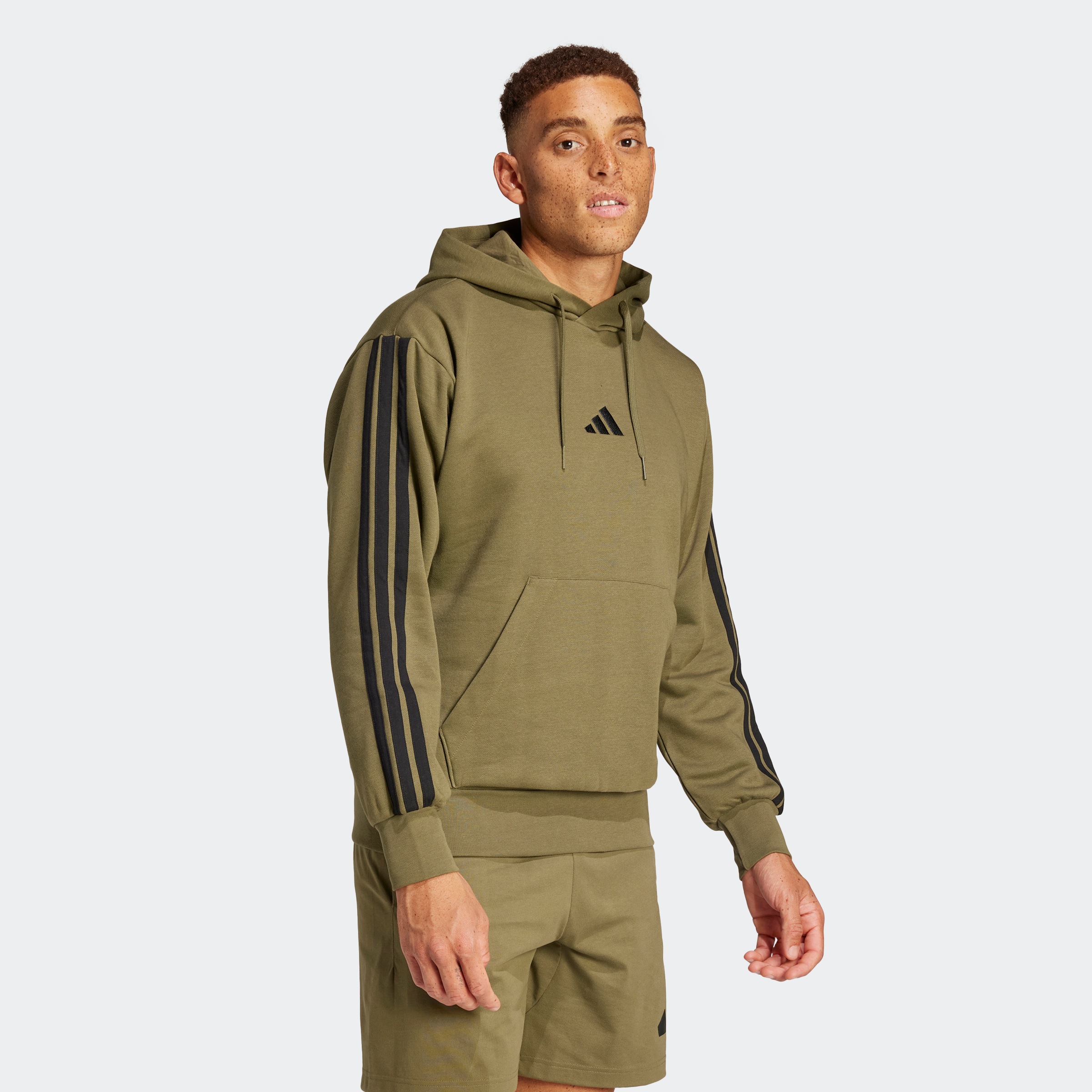 adidas Sportswear Kapuzensweatshirt "M 3S FL HD" günstig online kaufen