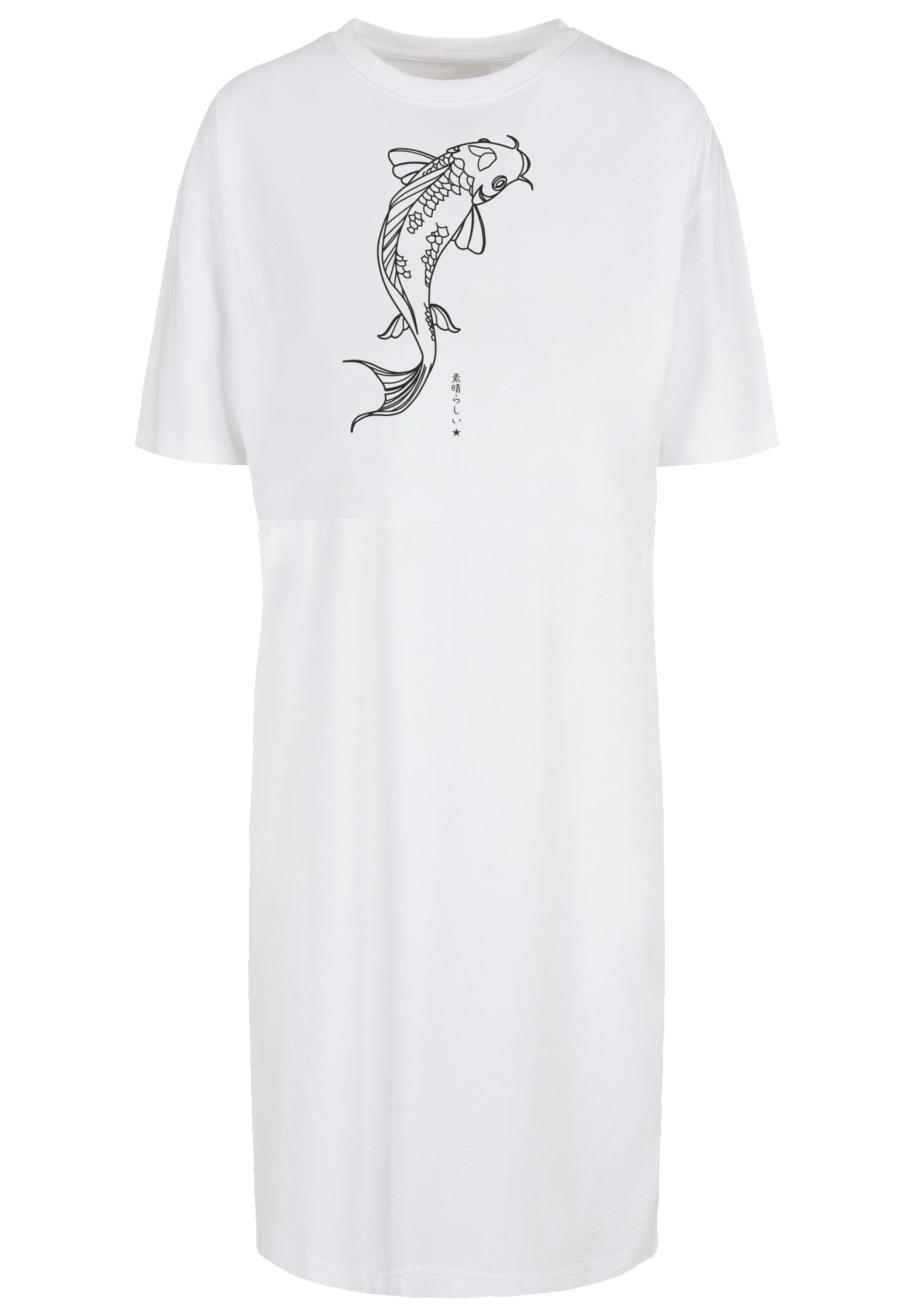 F4NT4STIC Shirtkleid »Koi Karpfen Asia«, Print