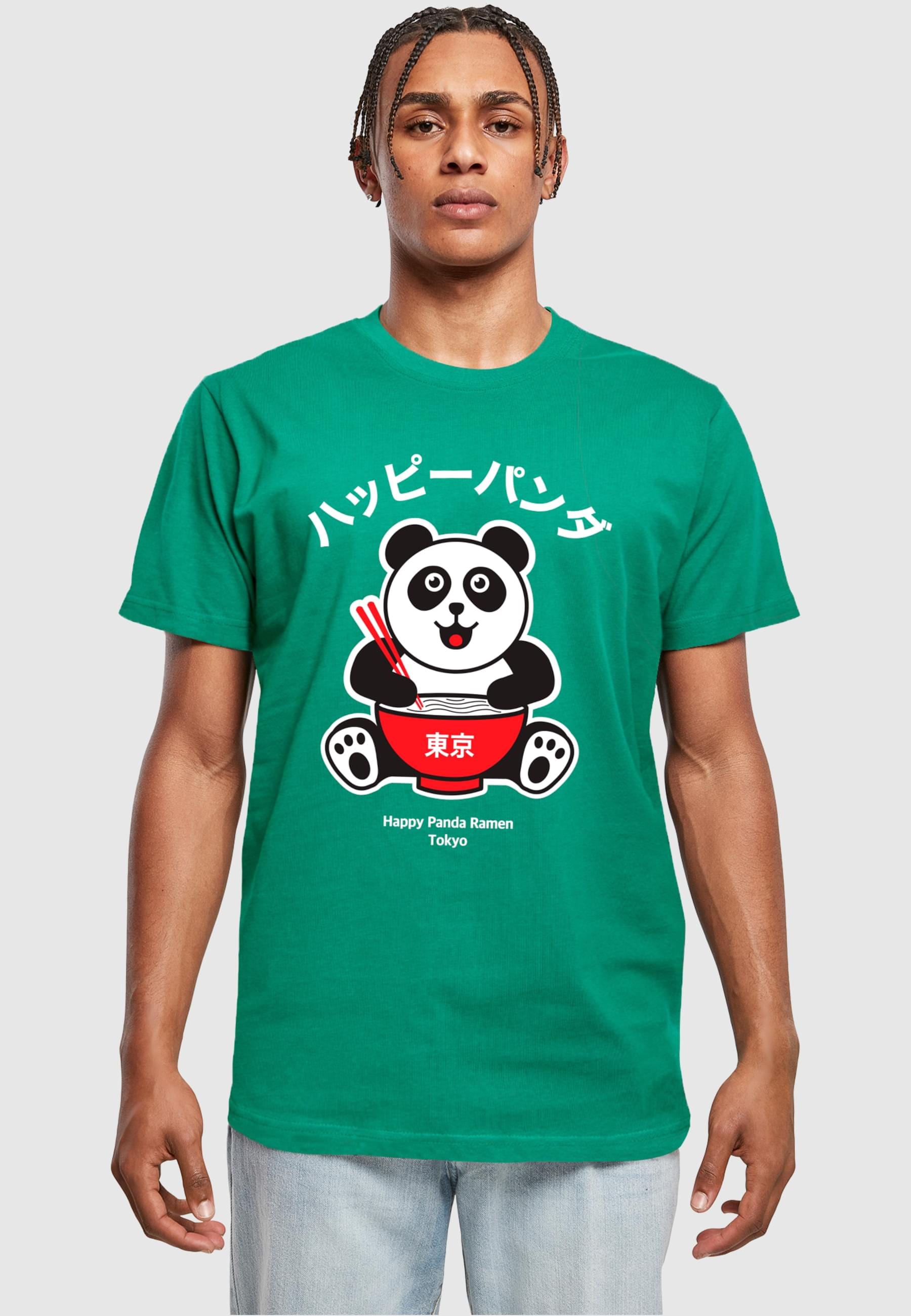 Merchcode T-Shirt »Merchcode Herren TORC - Happy Panda T-Shirt«, (1 tlg.)