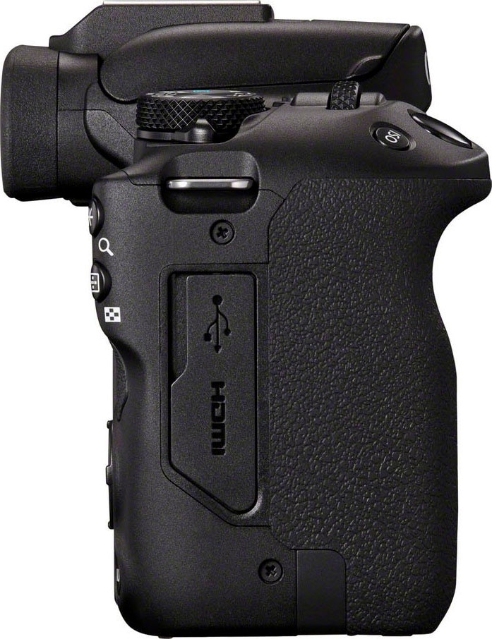 Canon Systemkamera »EOS R50 + RF-S 18-45mm F4.5-6.3 IS STM Kit«, RF-S  18-45mm F4.5-6.3 IS STM, 24,2 MP, Bluetooth-WLAN, inkl. RF-S Objektiv 18-45  IS | BAUR
