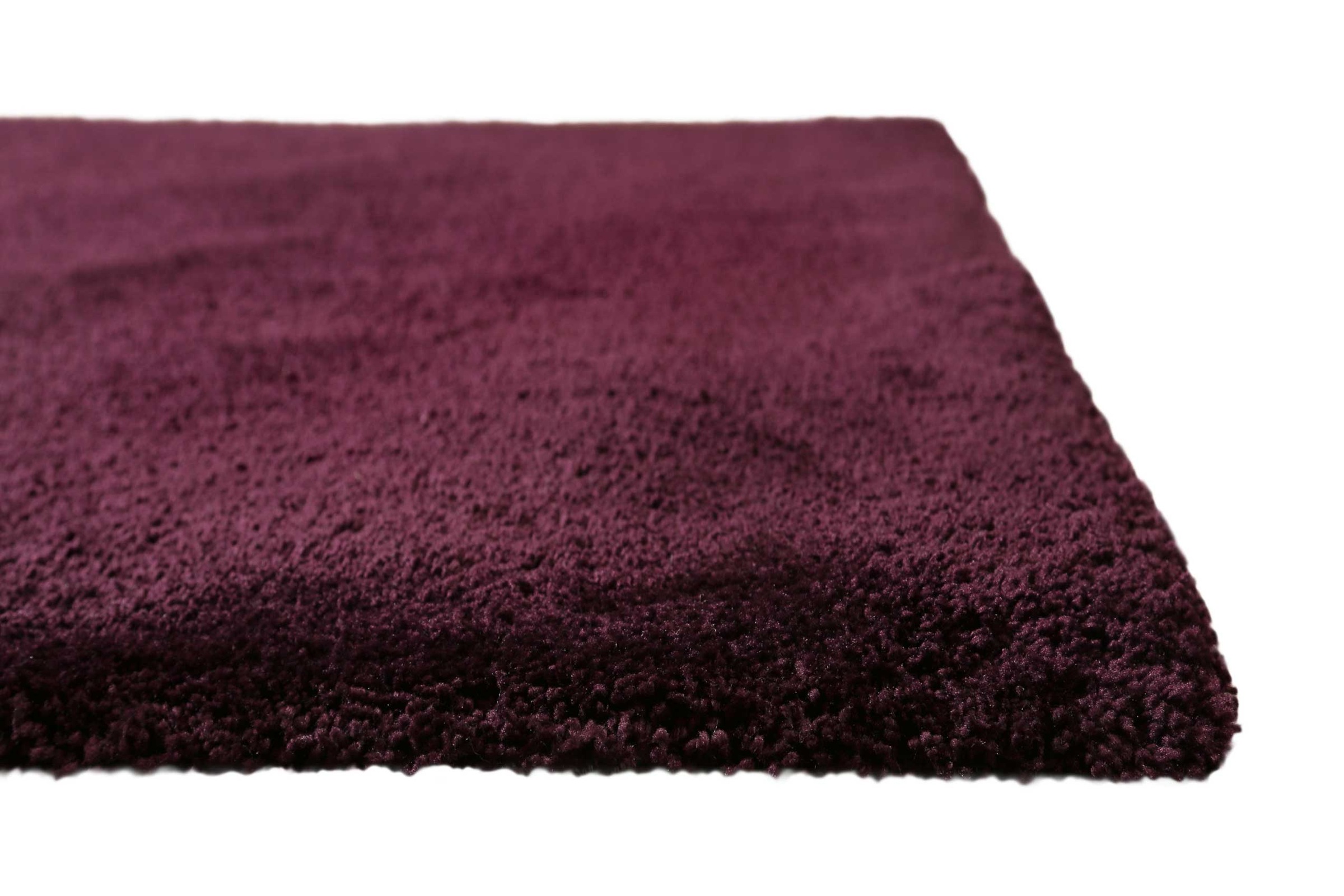 Homie Living Teppich »Pisa«, rund, 25 mm Höhe, Hochflor, Microfaser, uni, weich, Shaggy, Wohnzimmer, Schlafzimmer