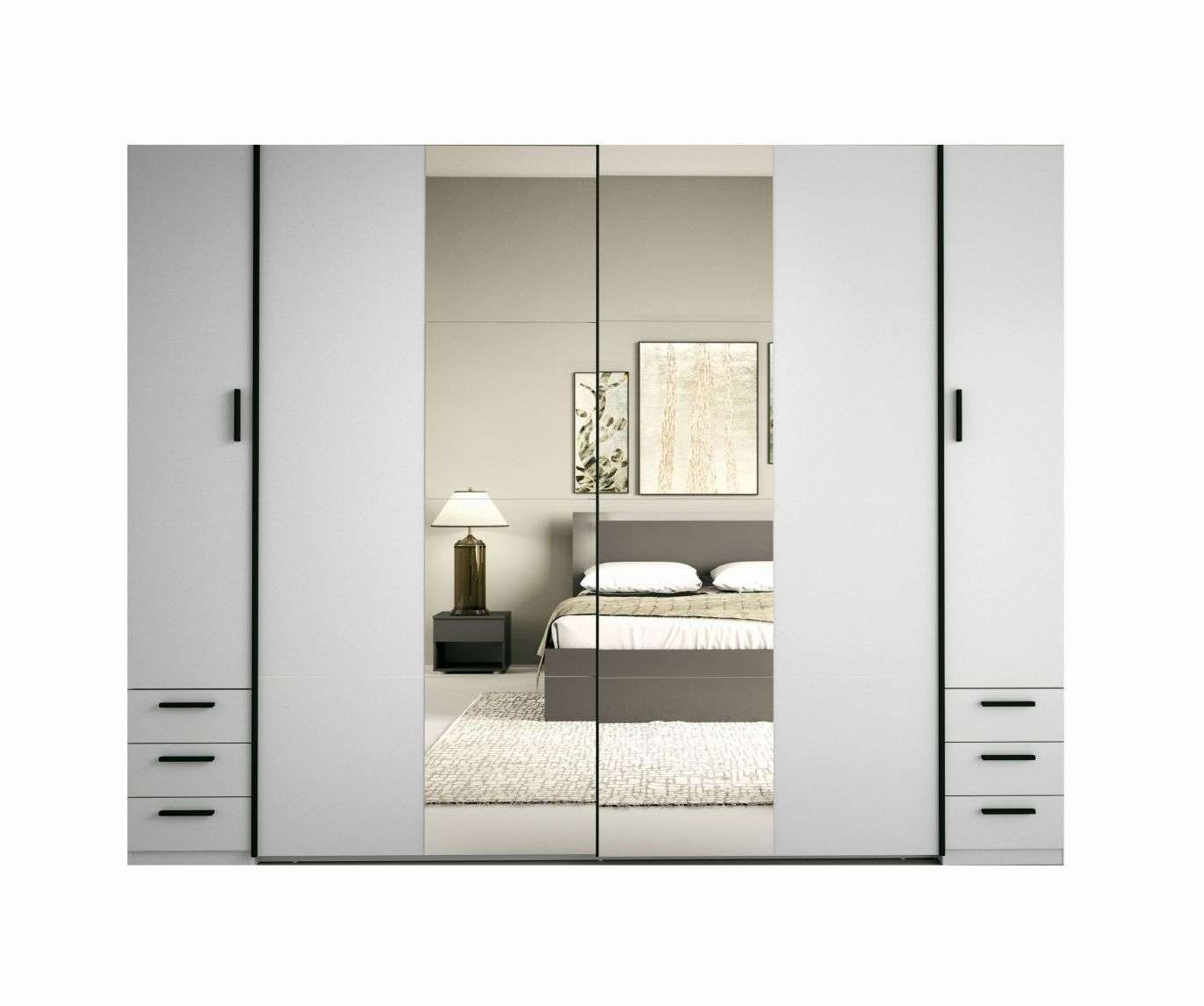 Thumbnail - Home affaire Kleiderschrank "Antioch, FSC-zertifiziert, mit Dreh-UND Schiebetüren", (B/T/H 270/61,4/207cm, inklusive Ein...