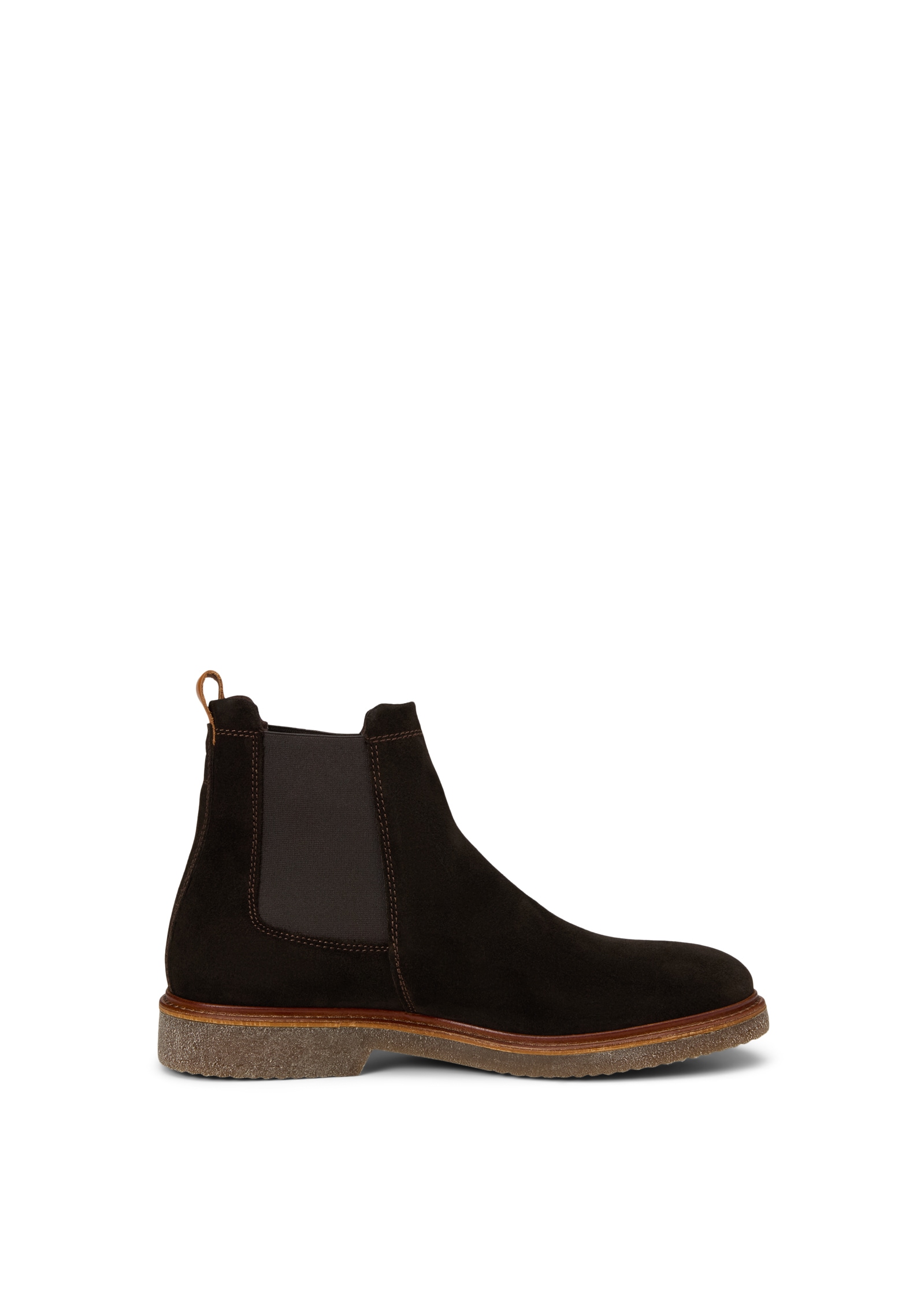Marc O'Polo Chelseaboots »aus geöltem Veloursleder«