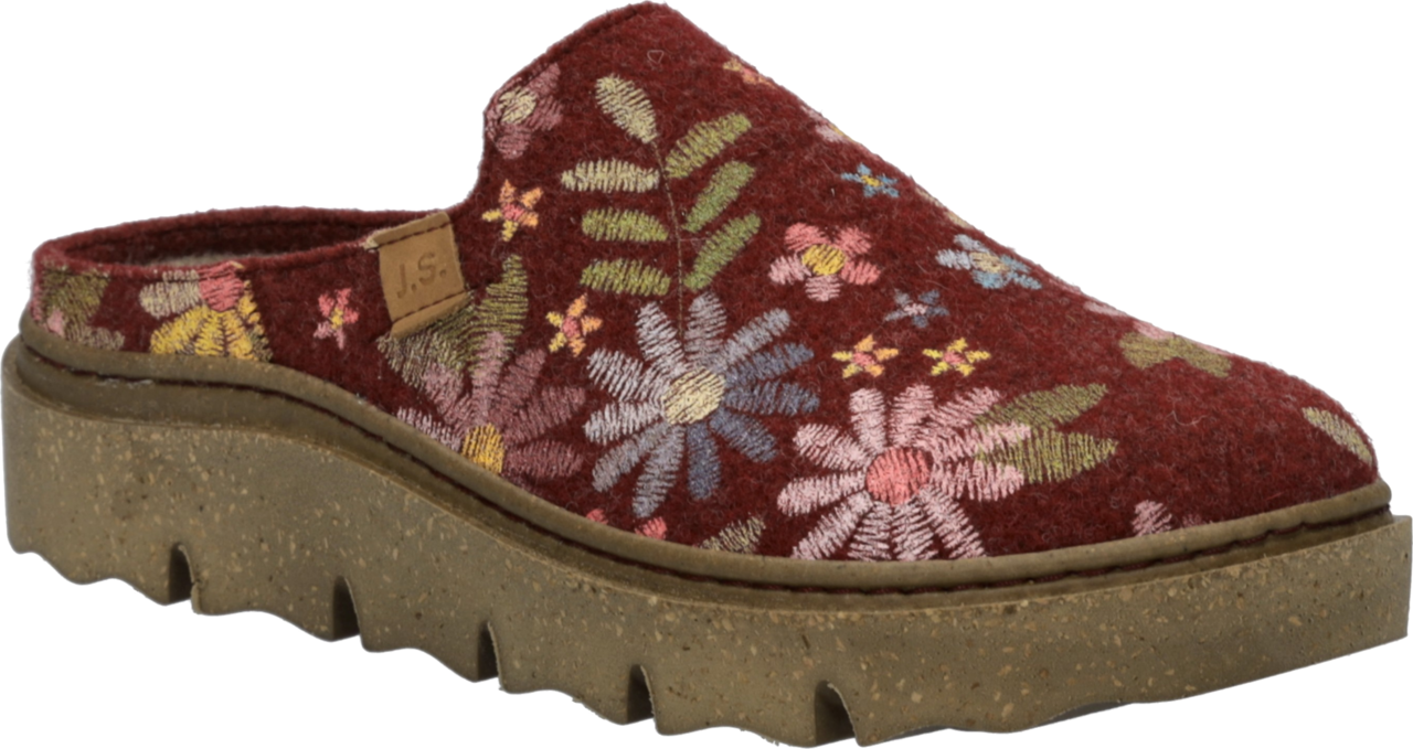 Josef Seibel Hausschuh "Charmaux 01" Pantoffel, Slipper mit modischer Plateausohle, Weite G (=weit)