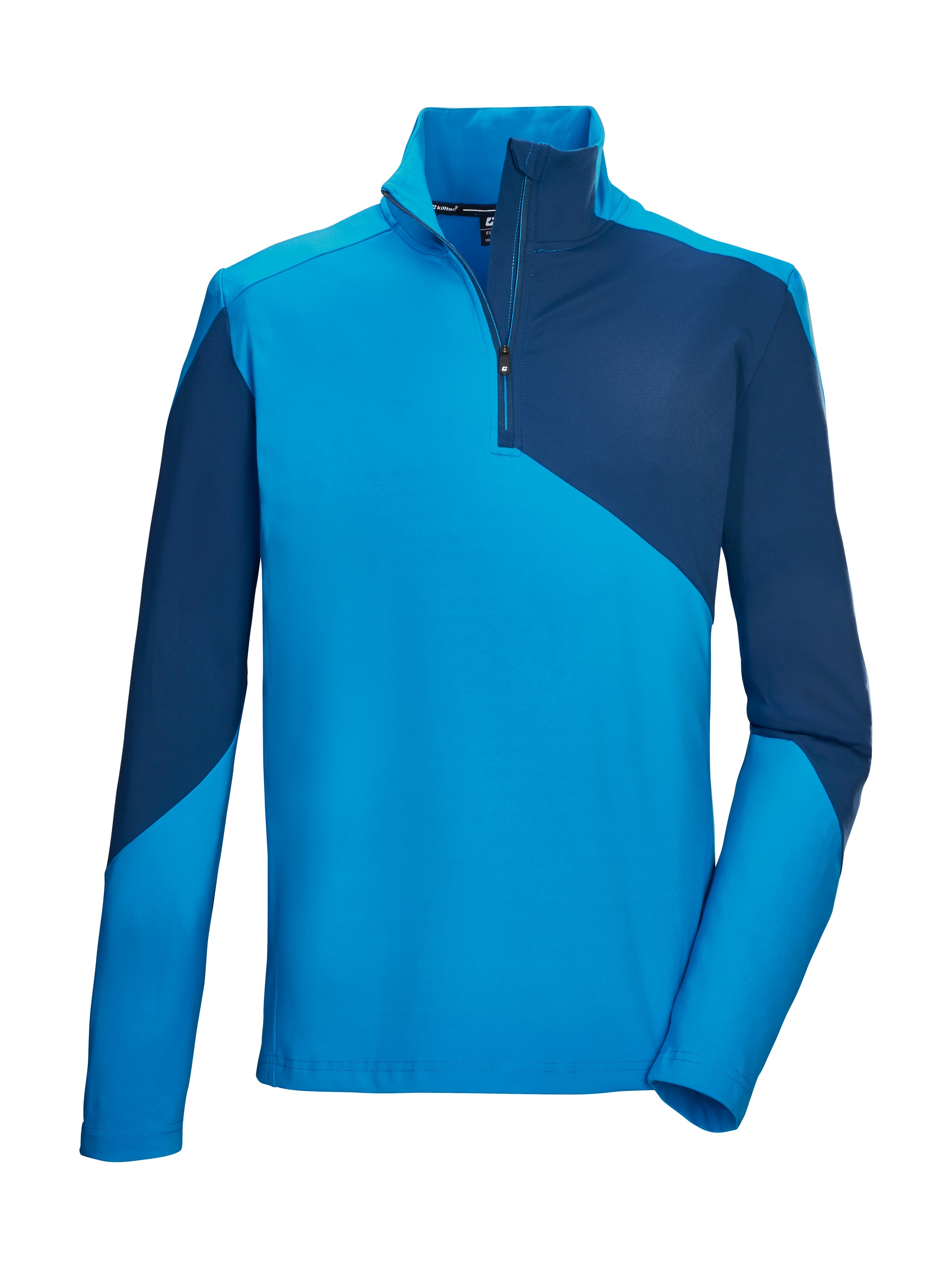 Killtec Langarmshirt "KSW 59 MN FLX SHRT" Funktionsshirt mit Stehkragen, St günstig online kaufen