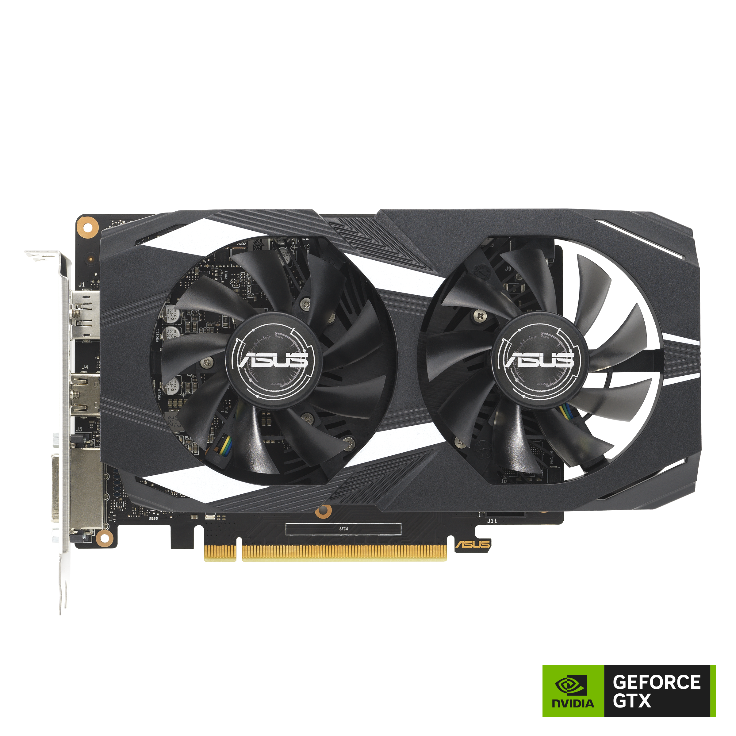 Asus Grafikkarte »DUAL-GTX1650-O4GD6-P-V2«, 4 GB, GDDR6