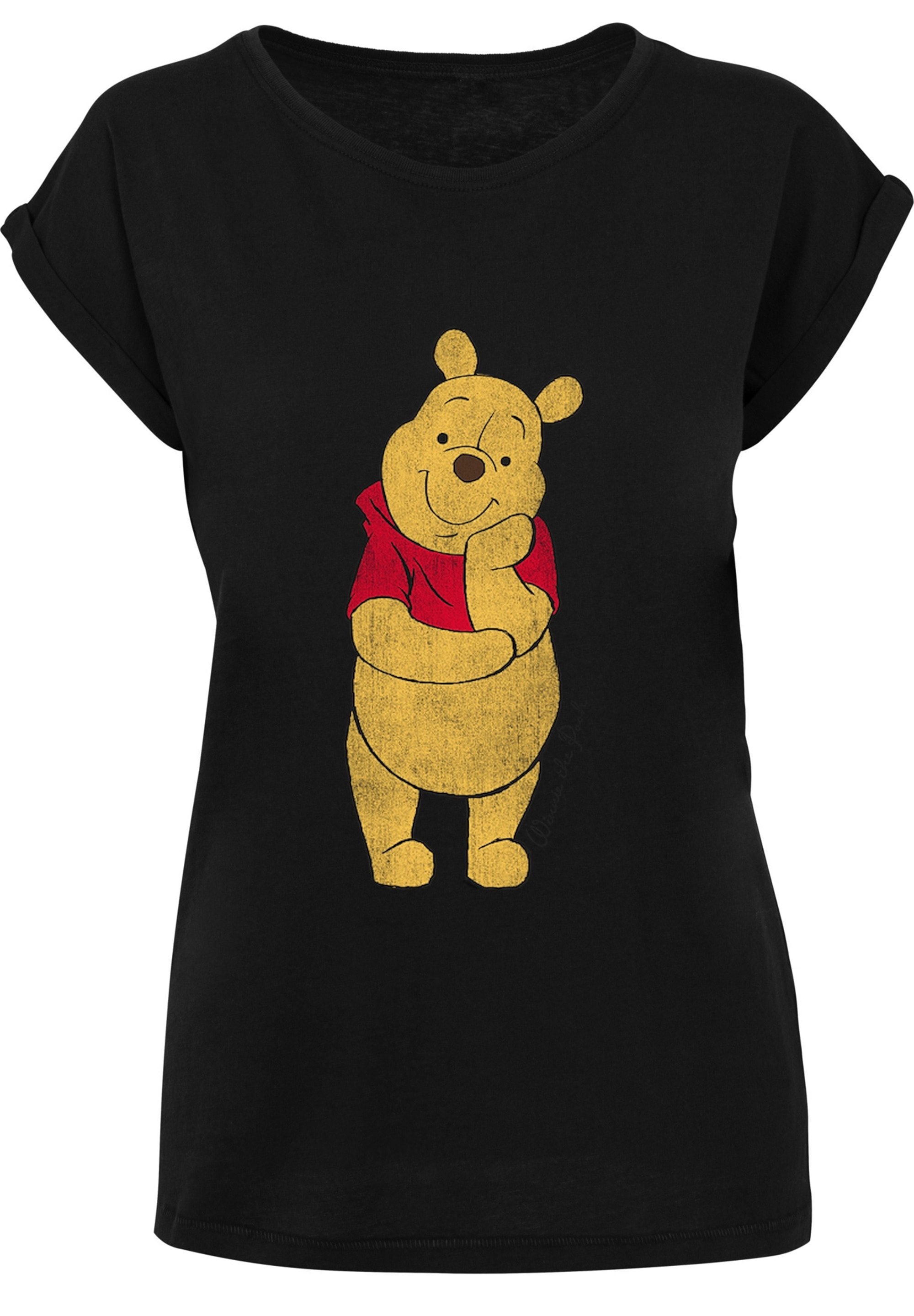 F4NT4STIC T-Shirt »'Disney Winnie The Pooh Classic'«, Damen,Premium Merch,Regular-Fit,Kurze Ärmel,Bedruckt